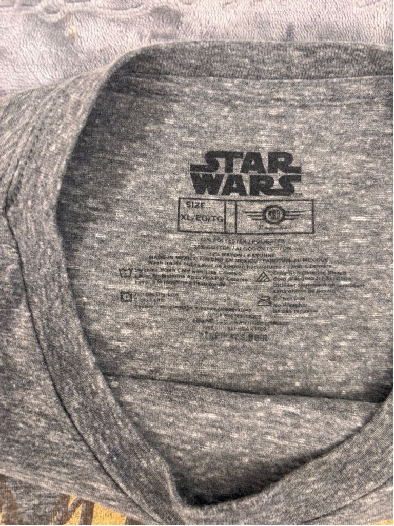 Star Wars Men's Star Wars Tatooine Graphic T-Shirt XL Gray Size US XL / EU 56 / 4 - 7 Thumbnail