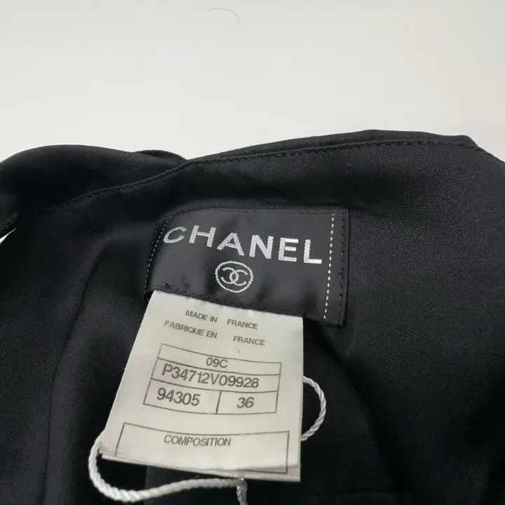 Chanel Chanel Stylish Solid Color Versatile Dress Size S / US 4 / IT 40 - 4 Thumbnail
