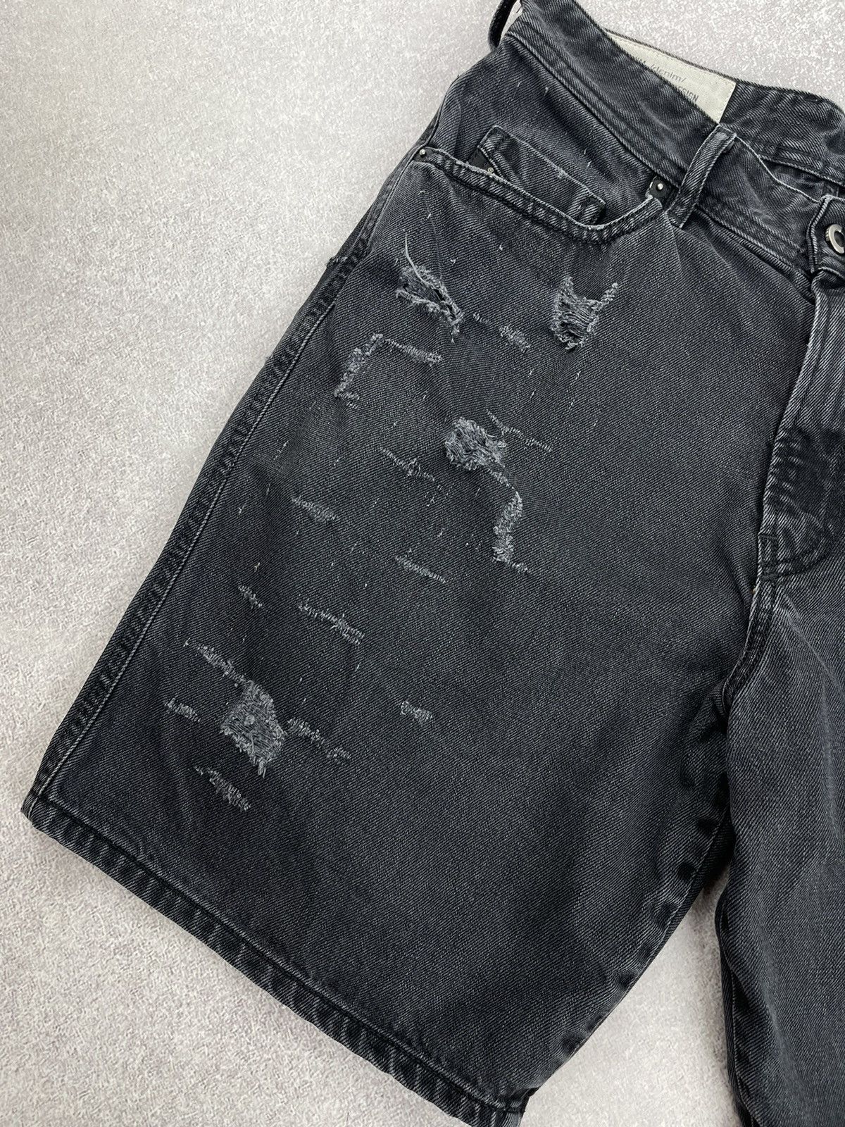 Diesel Diesel D-Willoh Denim Shorts Size 29 Size US 29 - 3 Thumbnail