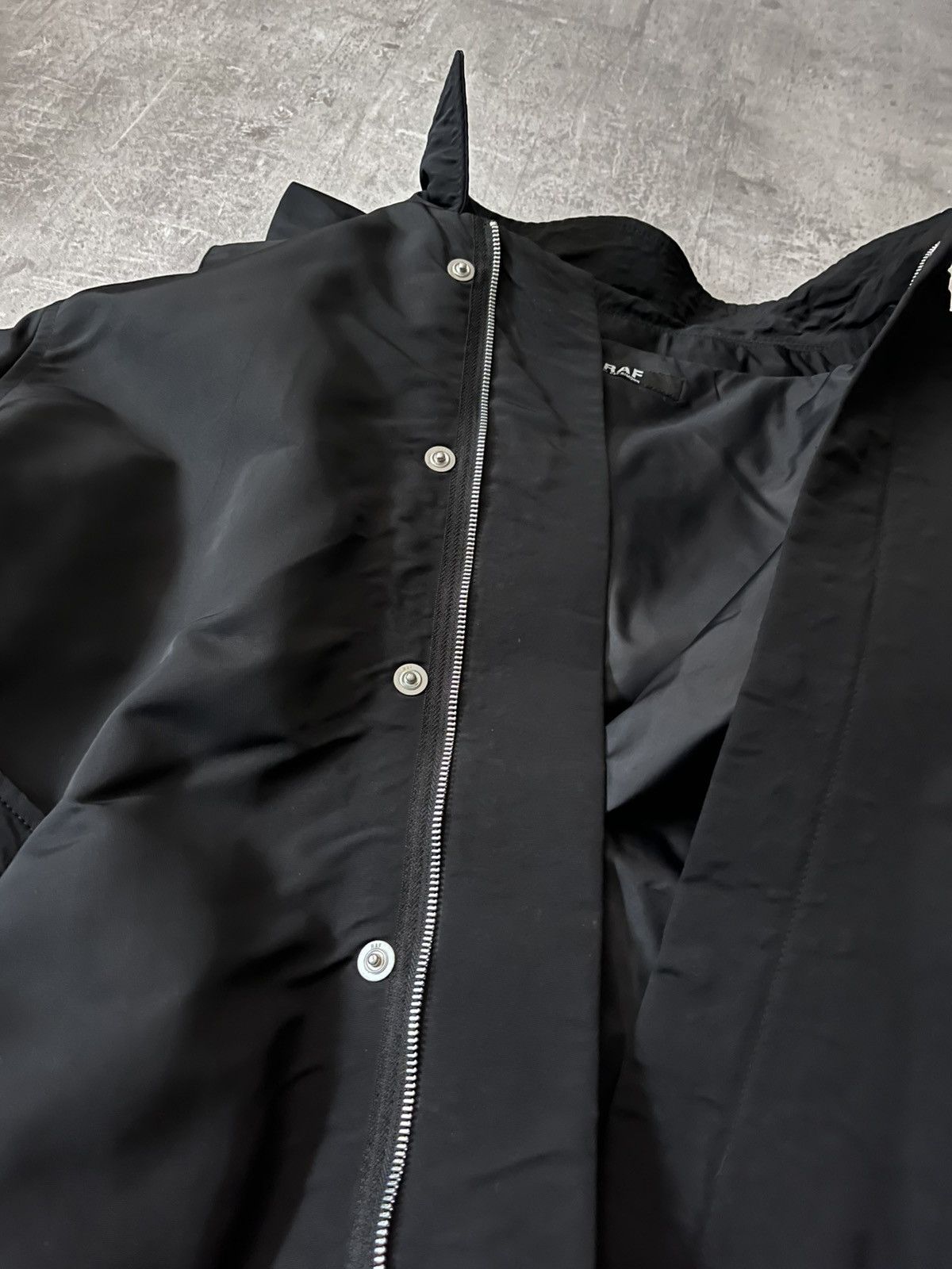 Raf by Raf Simons Raf by Raf Simons F/W 2008 Bondage hooded black jacket Size US M / EU 48-50 / 2 - 17 Thumbnail