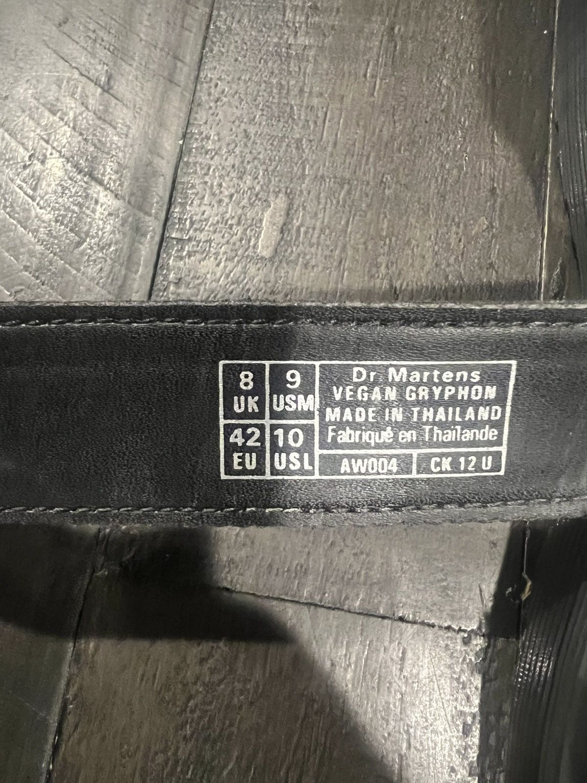 Dr. Martens Dr. Martin Vegan Gryphon Slingback Sandals Size US 9 / EU 42 - 6 Thumbnail