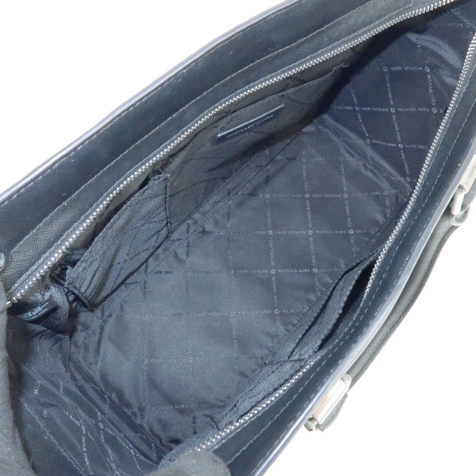 Michael Kors Michael Kors Saffiano Leather Handbag Black Size ONE SIZE - 5 Thumbnail