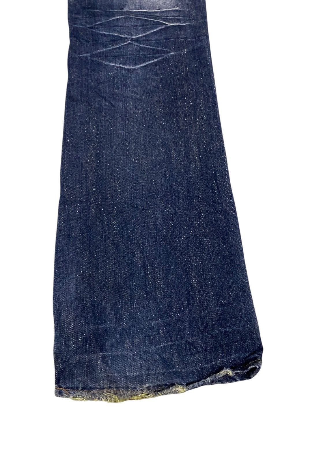Tornado Mart Vintage Japanese Brand The Root Three Flared Jeans 1990s Size US 34 / EU 50 - 8 Thumbnail