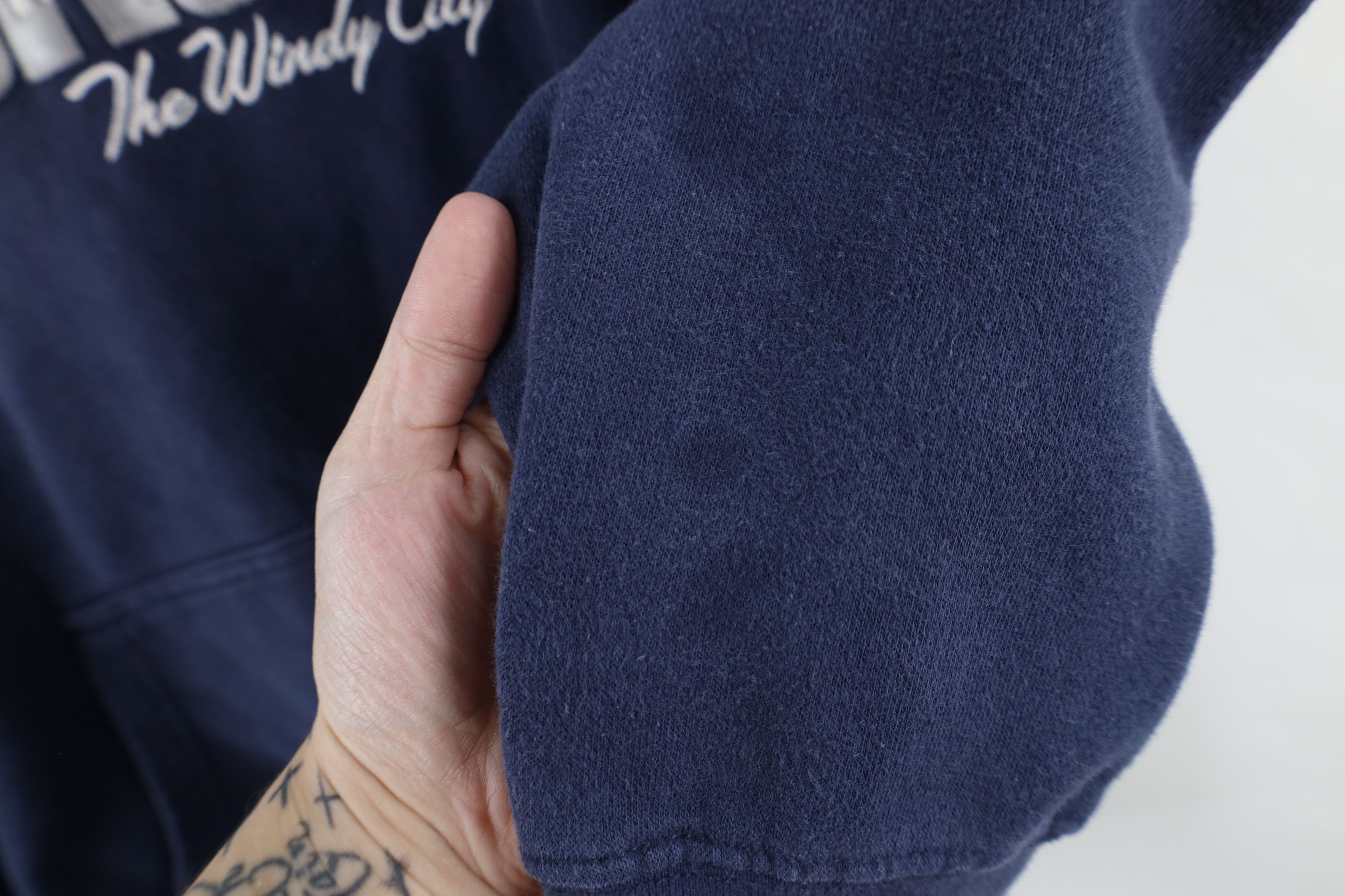 Vintage Vintage Y2K Streetwear The Windy City Heavyweight Hoodie Size US M / EU 48-50 / 2 - 10 Thumbnail