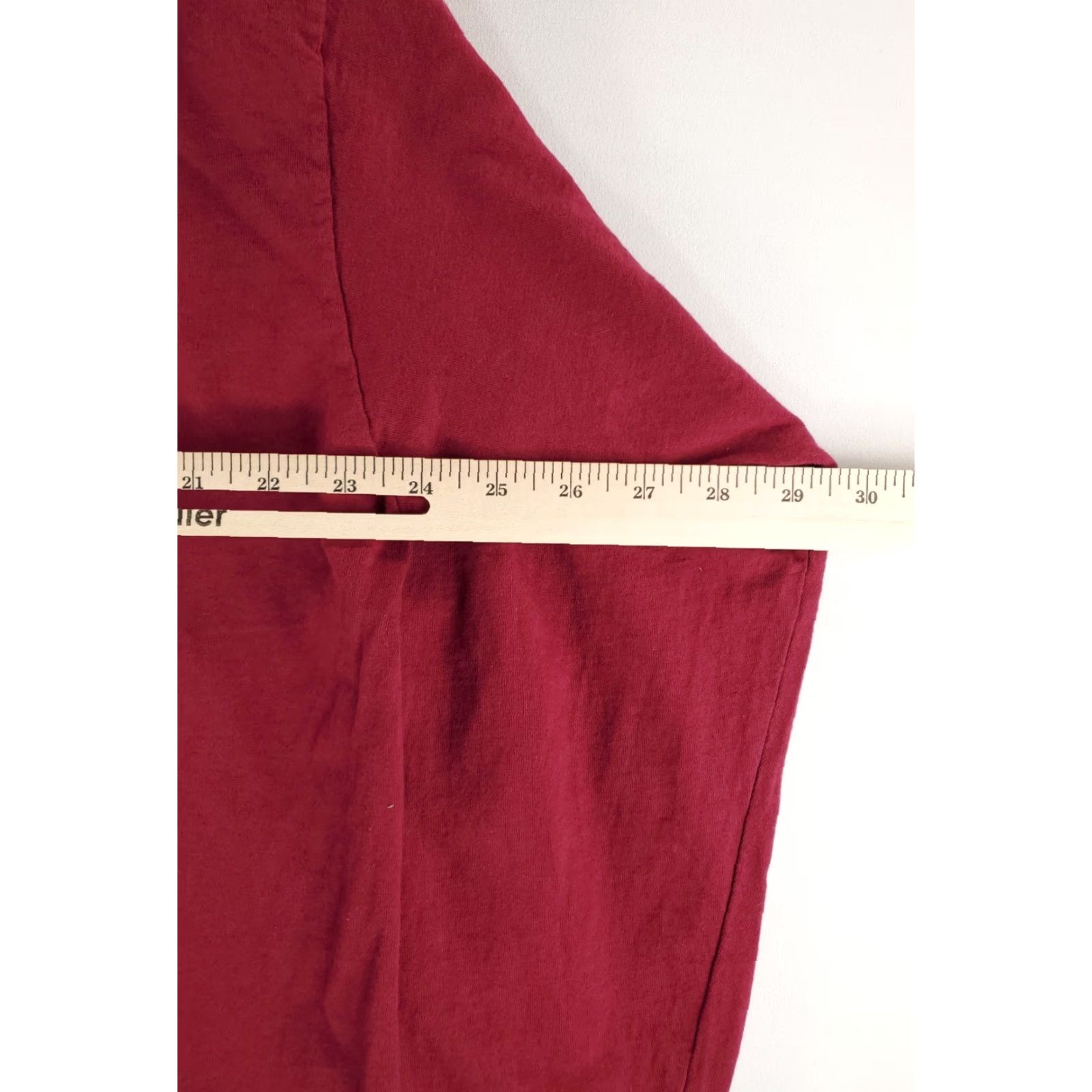 Gap VINTAGE Gap 90s Lightweight Hoodie Made USA Red Maroon Mens XL Hoodie Size US XL / EU 56 / 4 - 3 Thumbnail