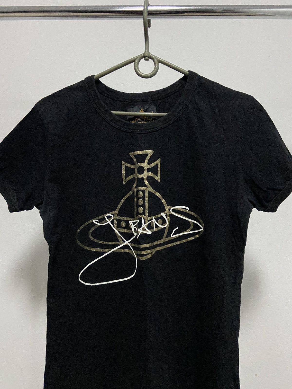 Vintage × Vivienne Westwood Vivienne Westwood Big Logo Vintage T shirt Luxury Size US S / EU 44-46 / 1 - 2 Thumbnail