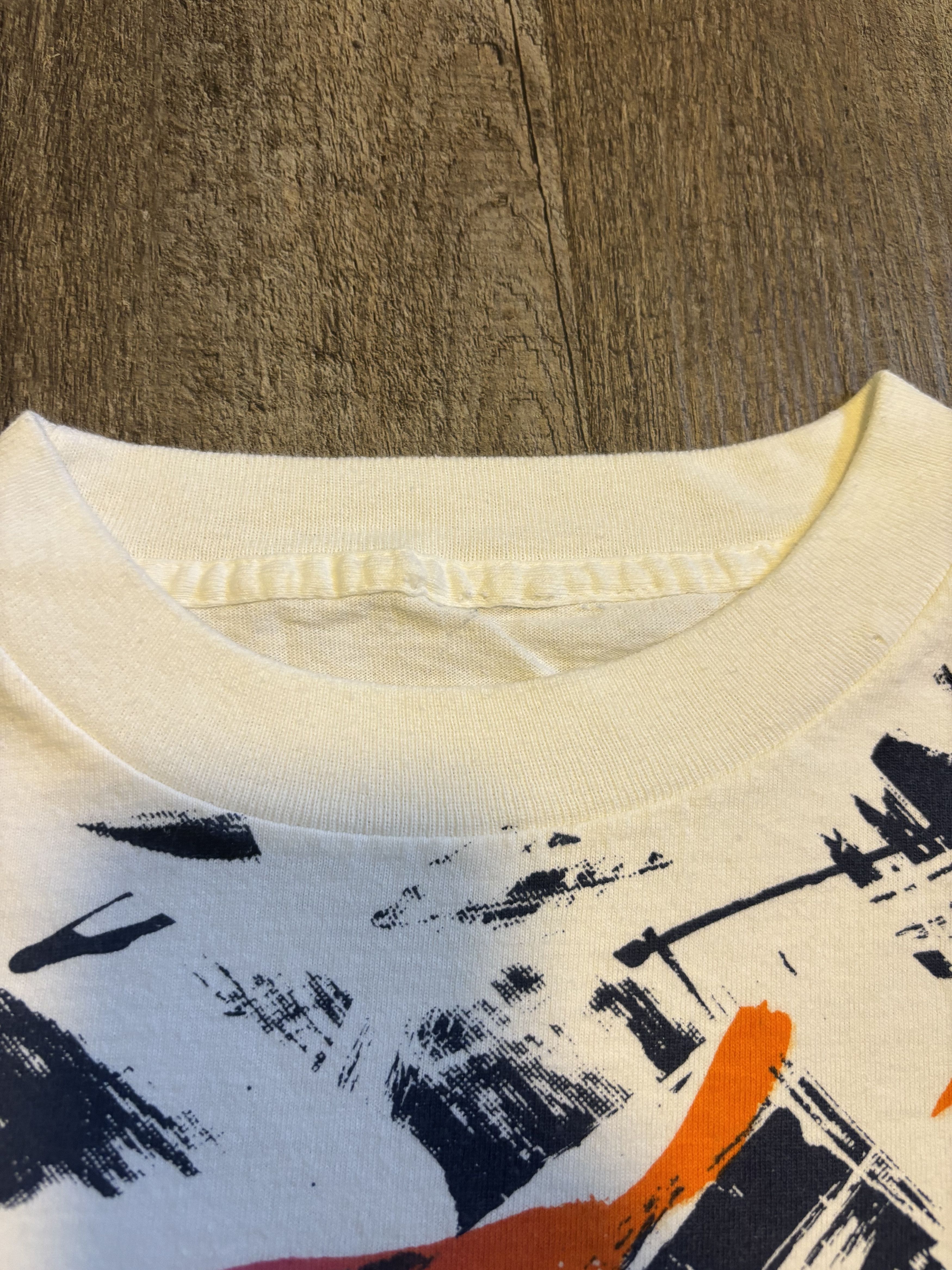 Vintage Vintage Flat Out Fast All Over Print Tee Shirt AOP Size US L / EU 52-54 / 3 - 3 Thumbnail