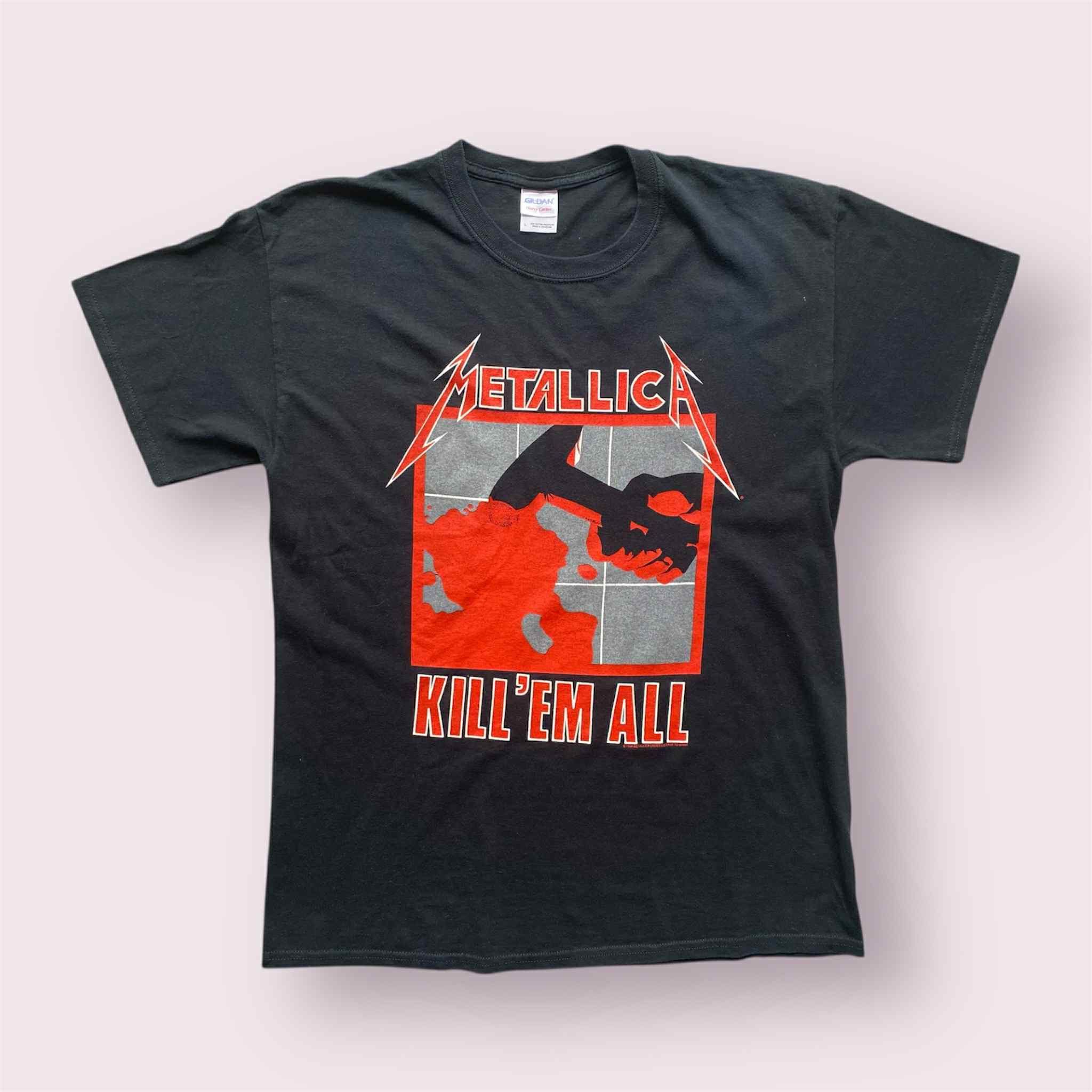 Metallica Vintage 1994 Metallica Kill Em All Band Tee 2007 Overprint Size US L / EU 52-54 / 3 - 1 Thumbnail
