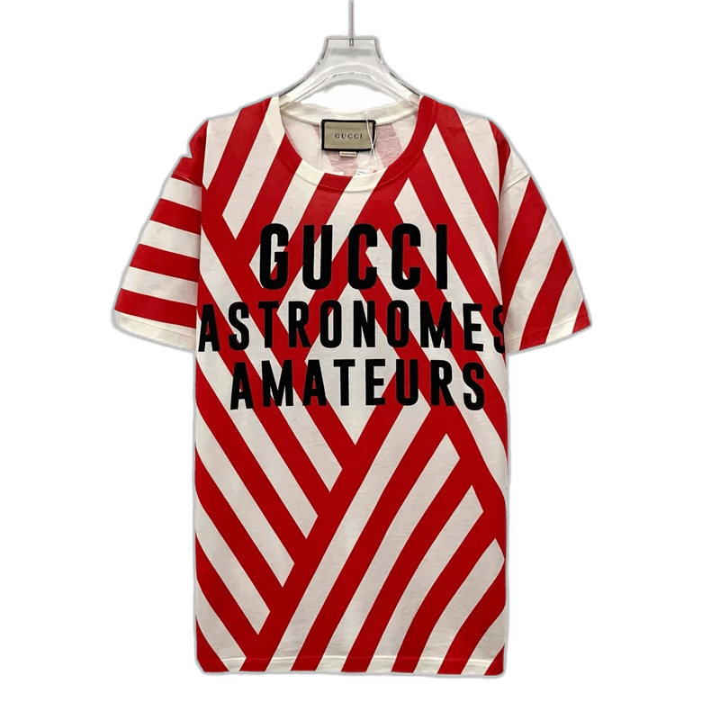 Gucci Gucci Colorful Striped Cotton T-Shirt Size S / US 4 / IT 40 - 1 Thumbnail