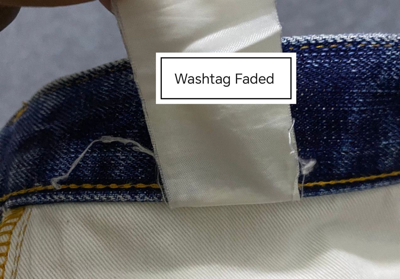 Japan Blue Vintage Blue Japan Selvegde Redline Distressed Denim Size US 31 - 20 Thumbnail