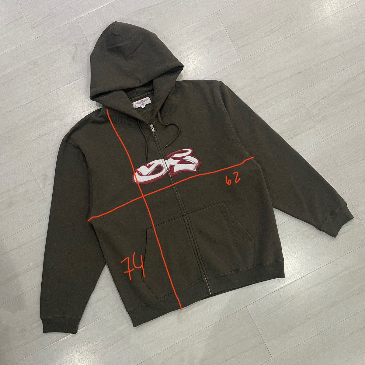 Yardsale - Ys Spray Hoodie (Brown), Men's (Size Xl) — image 3 of 5