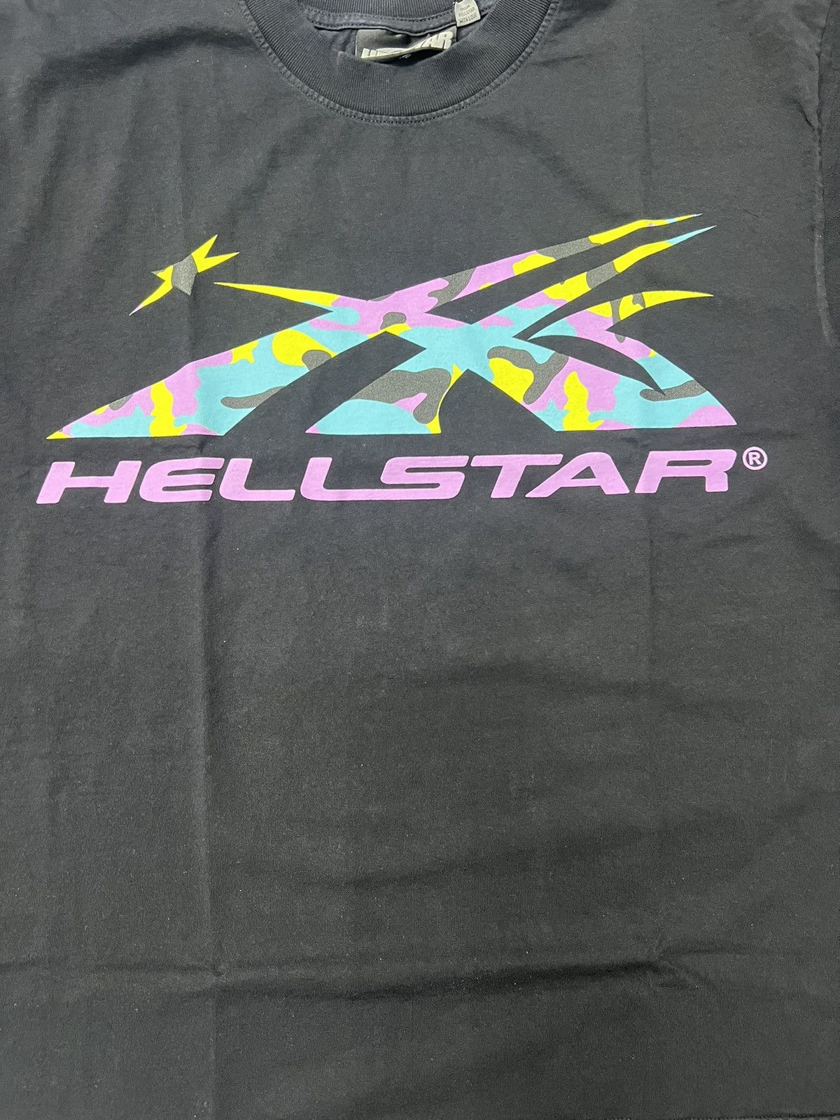 HELLSTAR Hellstar Sports Camo Logo T-Shirt Size US M / EU 48-50 / 2 - 2 Thumbnail