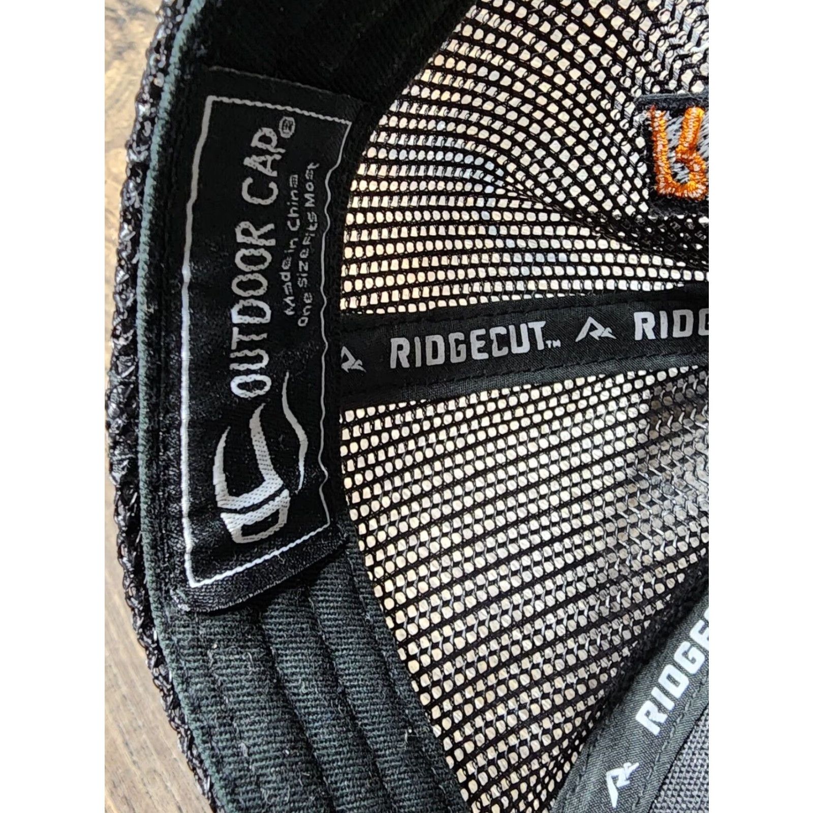 LIV Outdoor Ridge Cut Toughwear Snapback Hat Logo Embroidered Dad Cap Adjustable BK Size ONE SIZE - 4 Thumbnail