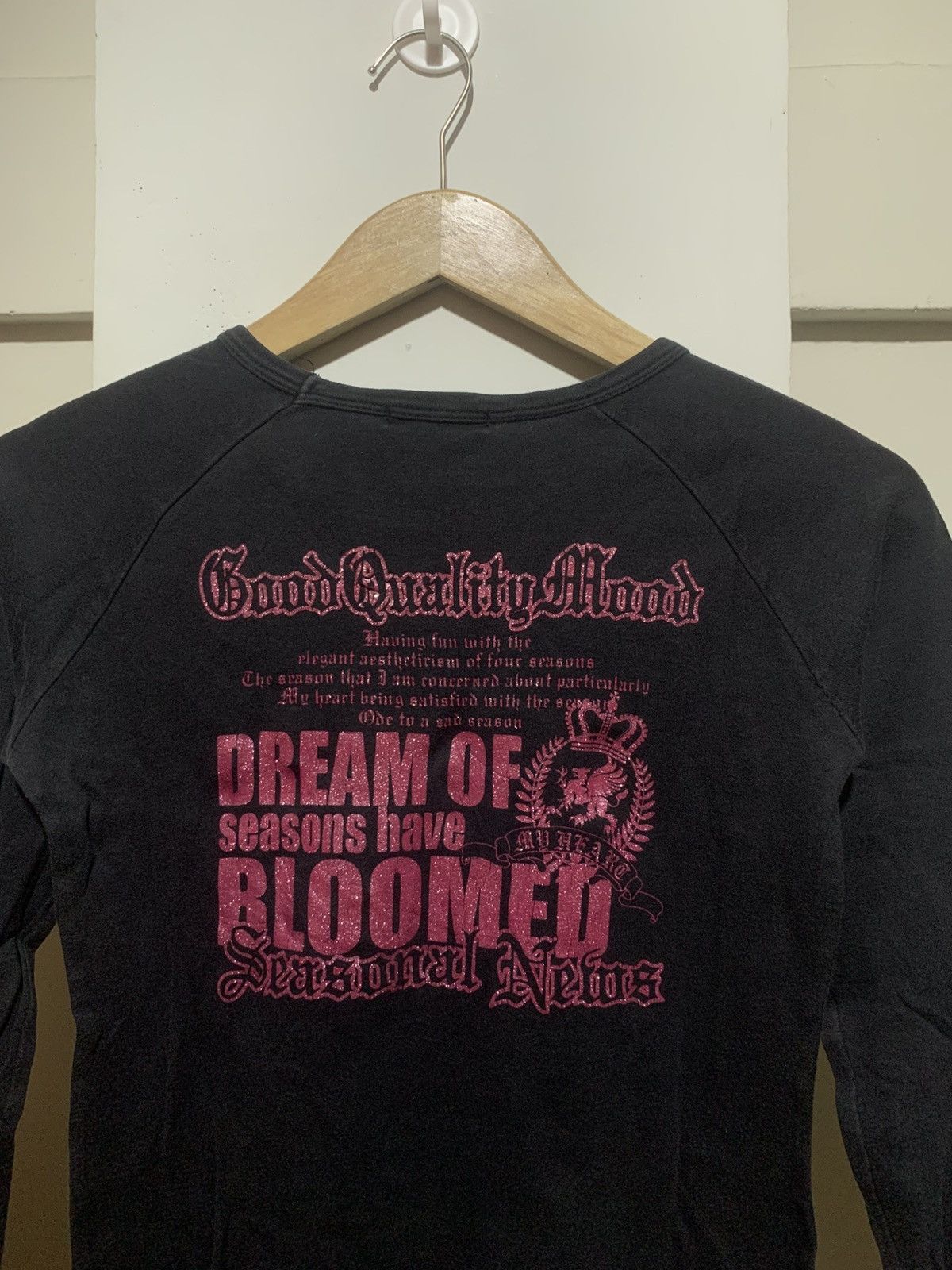 Hysteric Glamour × Undercover Japanese Crazy Girl Gothic Poem Long Sleeve T Shirt Size US L / EU 52-54 / 3 - 10 Thumbnail