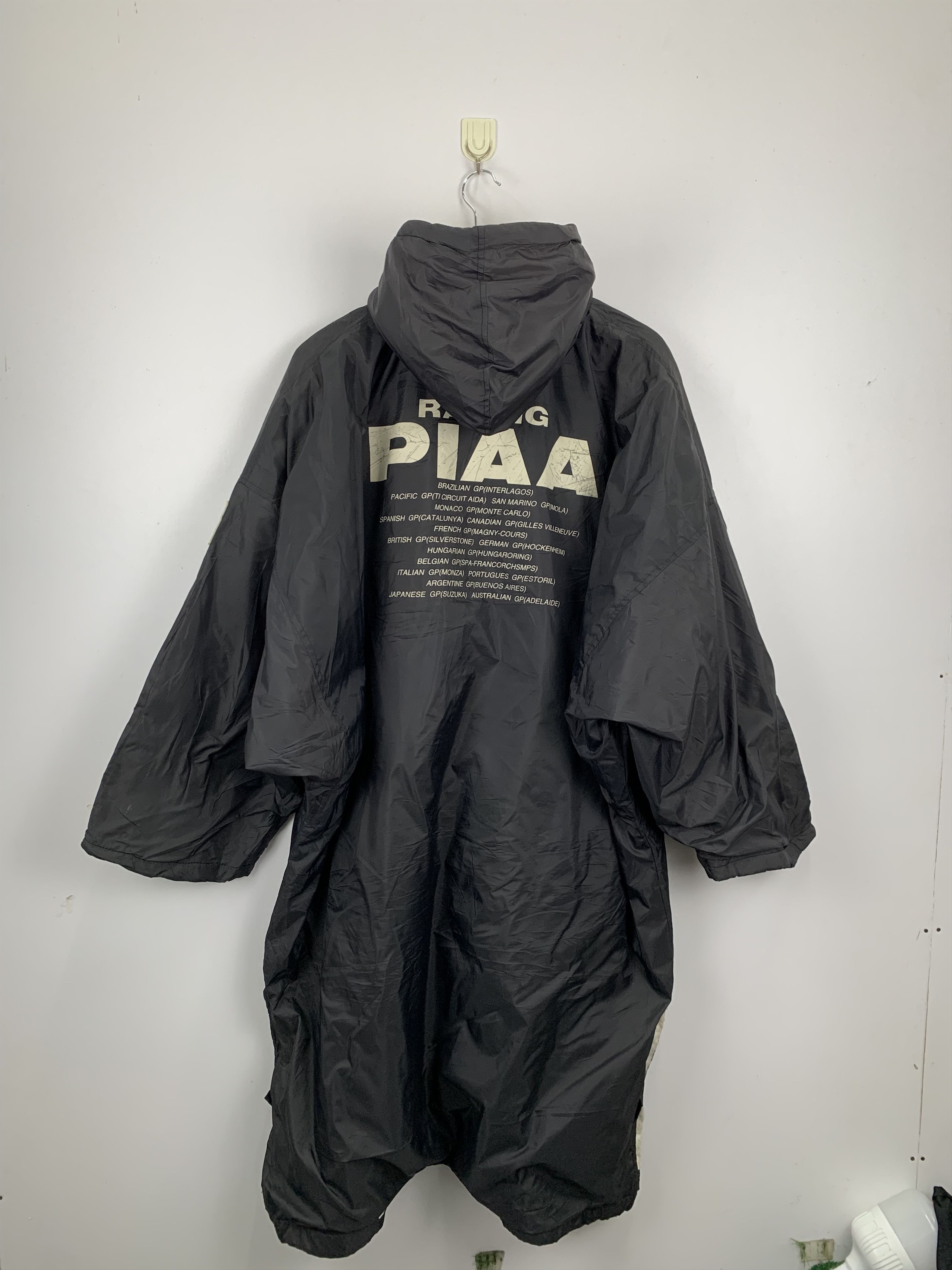Vintage Vintage PIAA Racing Hoodie Long Jacket J0810 Size US XL / EU 56 / 4 - 3 Thumbnail