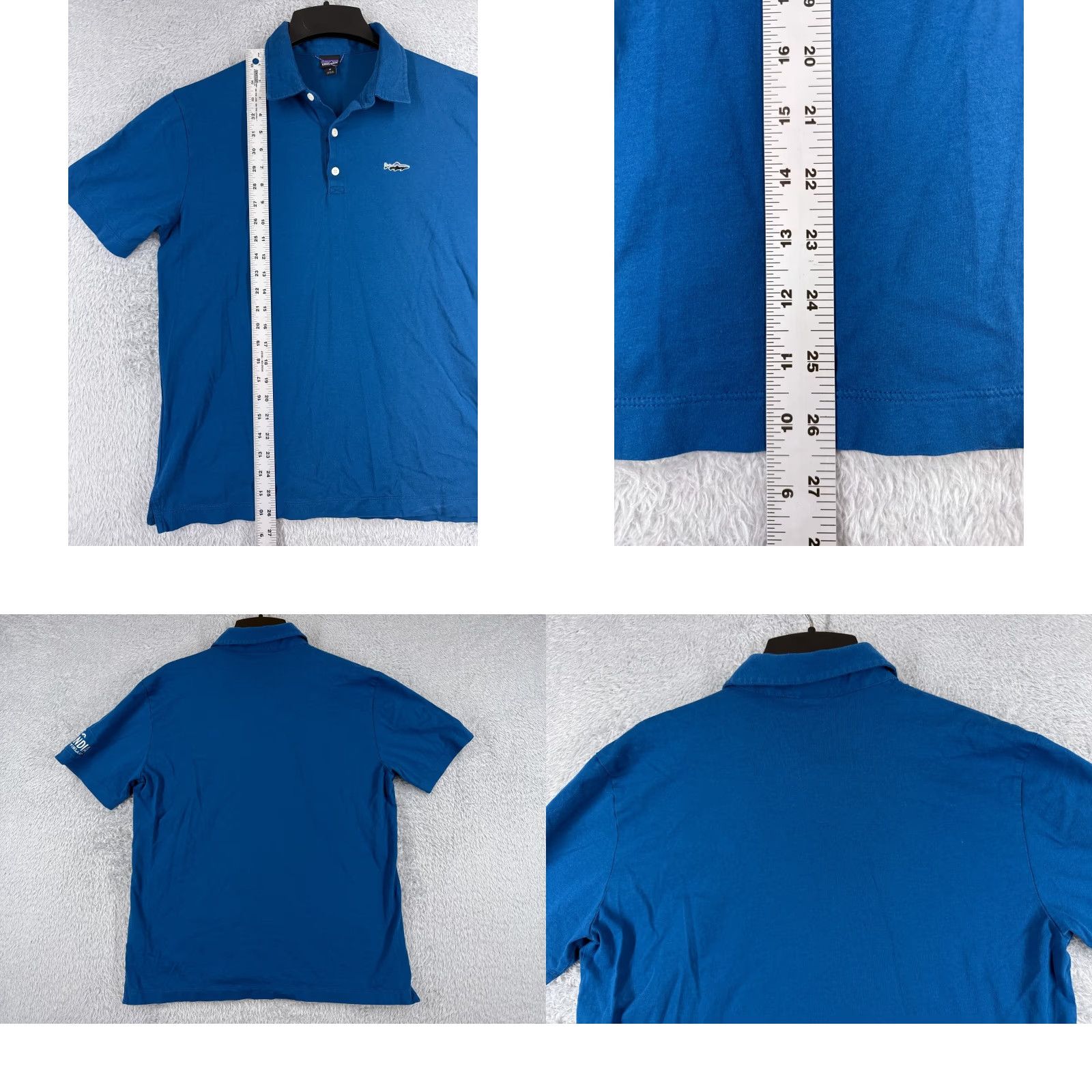 Patagonia Patagonia Polo Shirt Men's Medium Blue 100% Cotton Shirt Polo Size US M / EU 48-50 / 2 - 9 Thumbnail