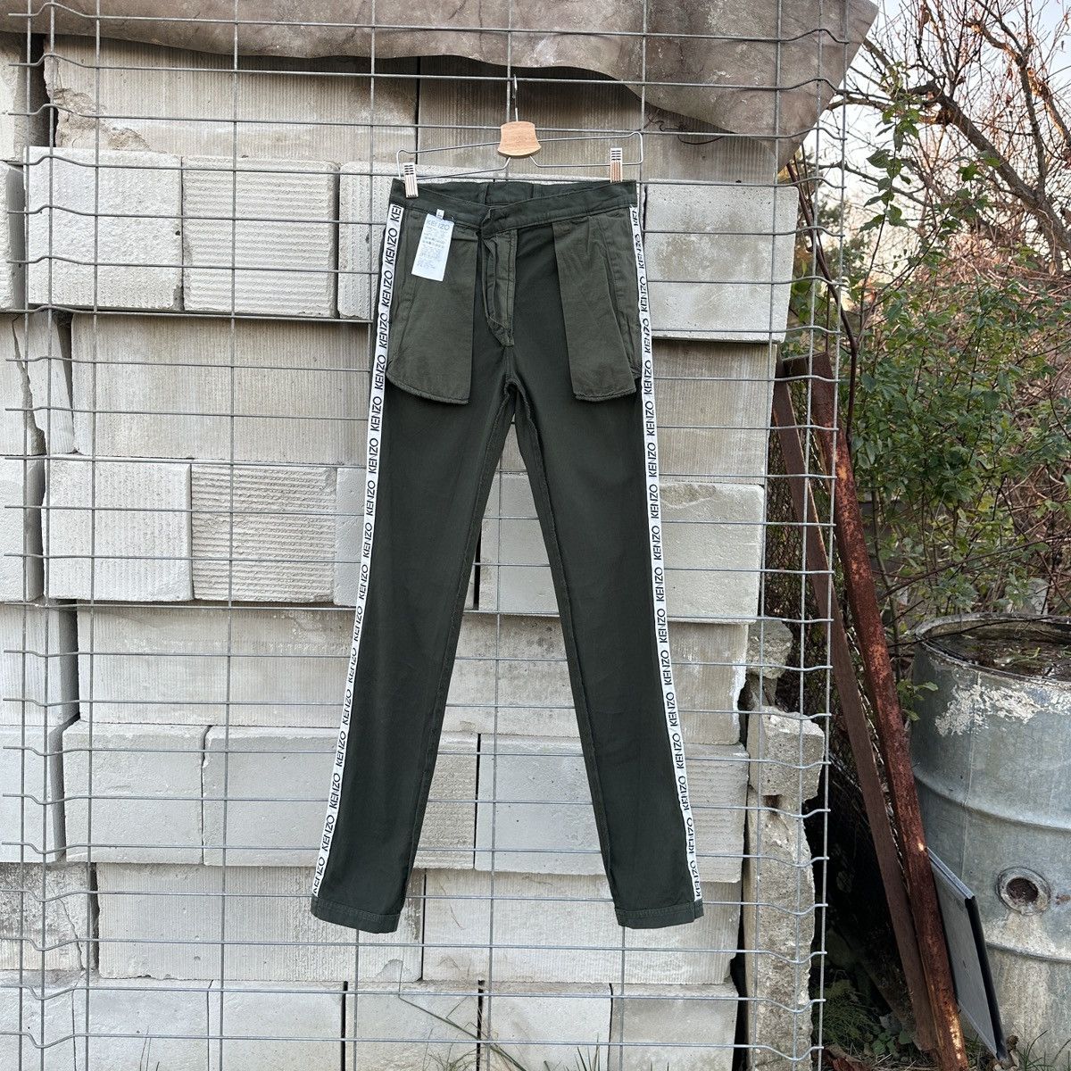 Kenzo Women’s Kenzo Chino Pants Trousers 28 Size 28" / US 6 / IT 42 - 12 Thumbnail