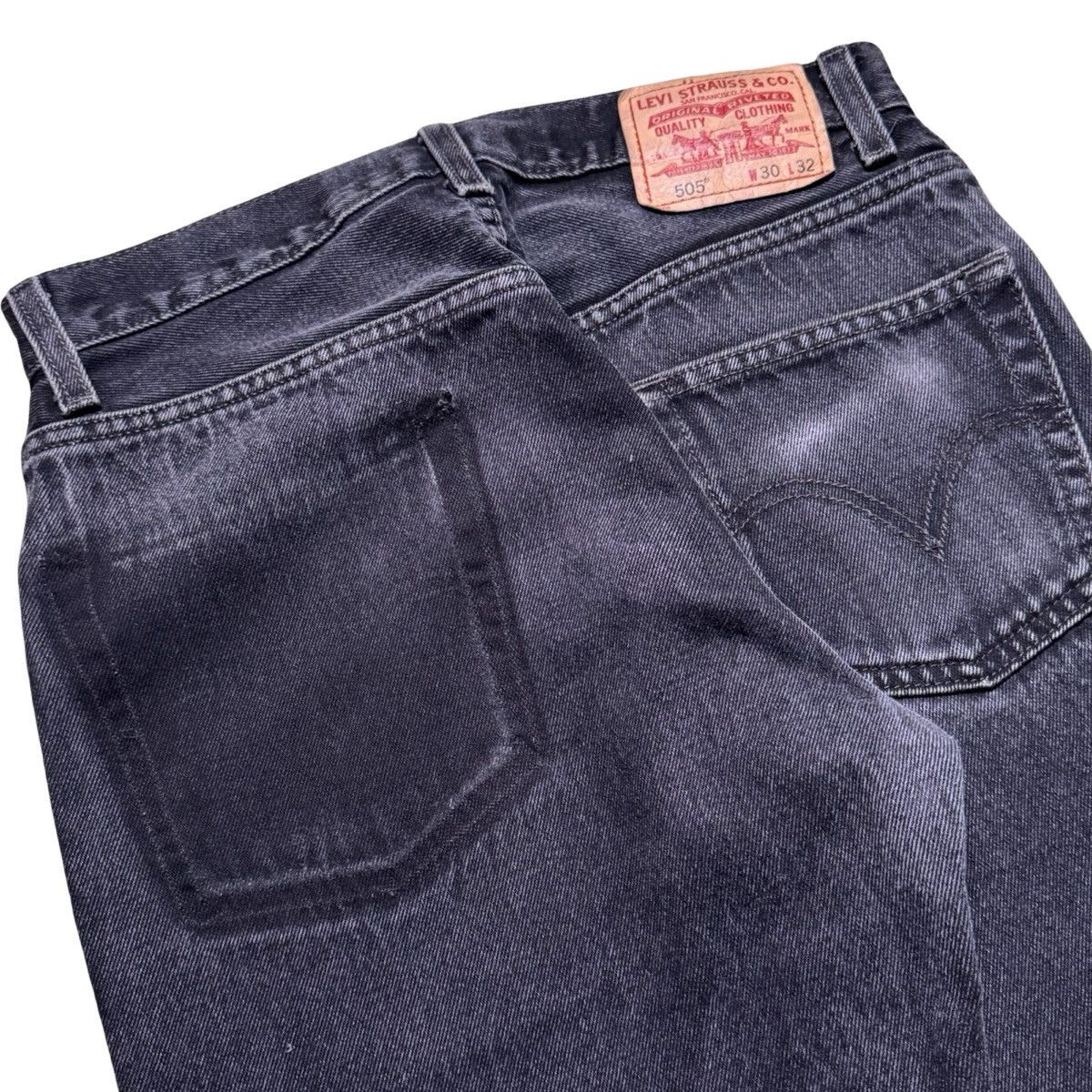 Levi's Vintage Levi's Black Jeans Black Hole Negative Space 30 X 32 Size US 30 / EU 46 - 8 Thumbnail