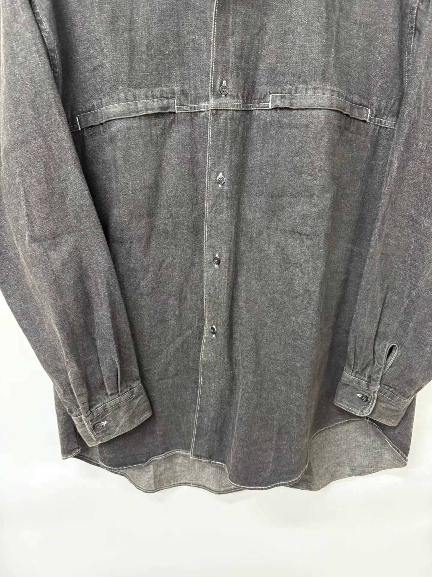 Comme des Garcons Homme CDG Homme 90s Archive Loose Denim Jacket K20 Size US L / EU 52-54 / 3 - 4 Thumbnail