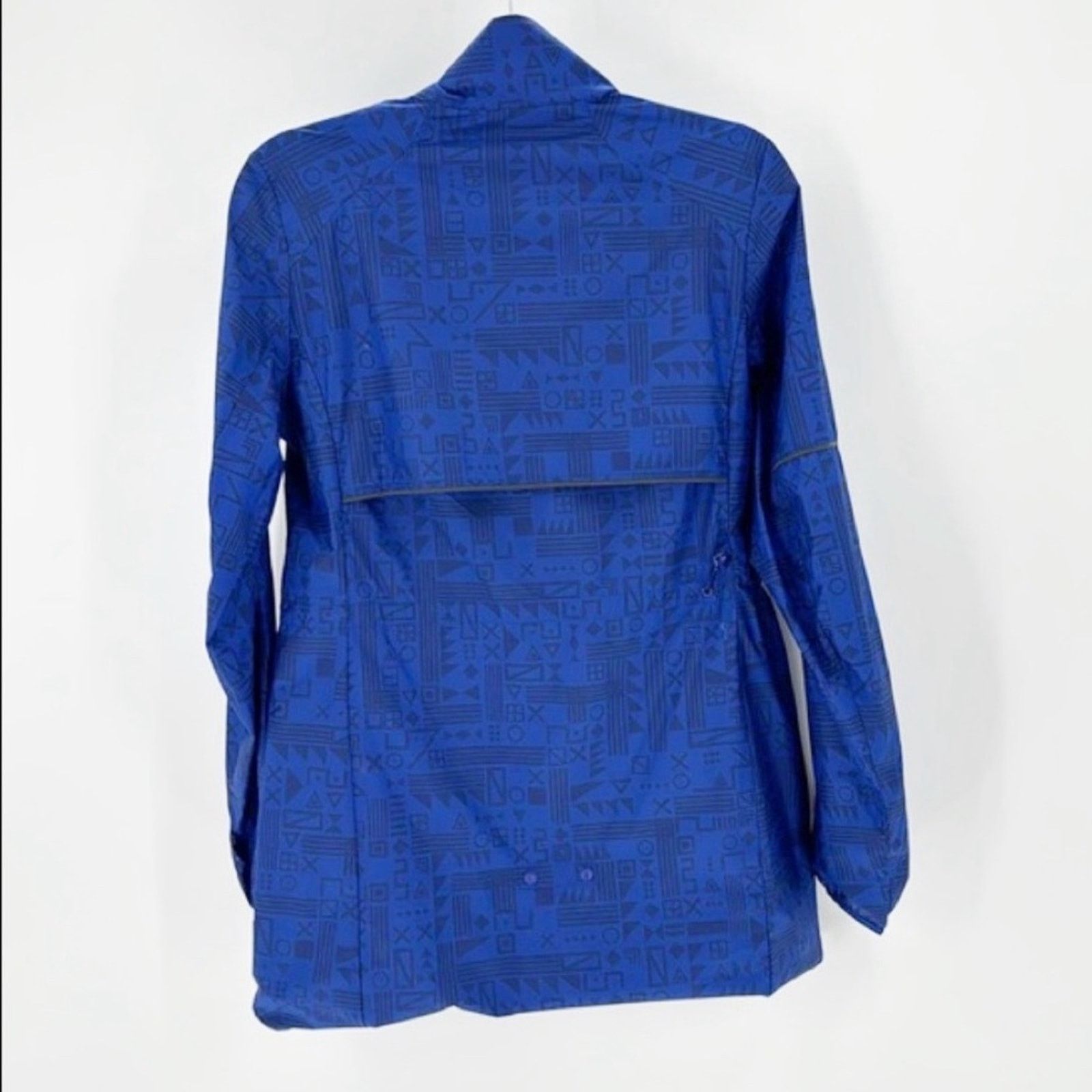 Adidas adidas Tokyo Print Running Jacket blue black longline size S Size M / US 6-8 / IT 42-44 - 3 Thumbnail