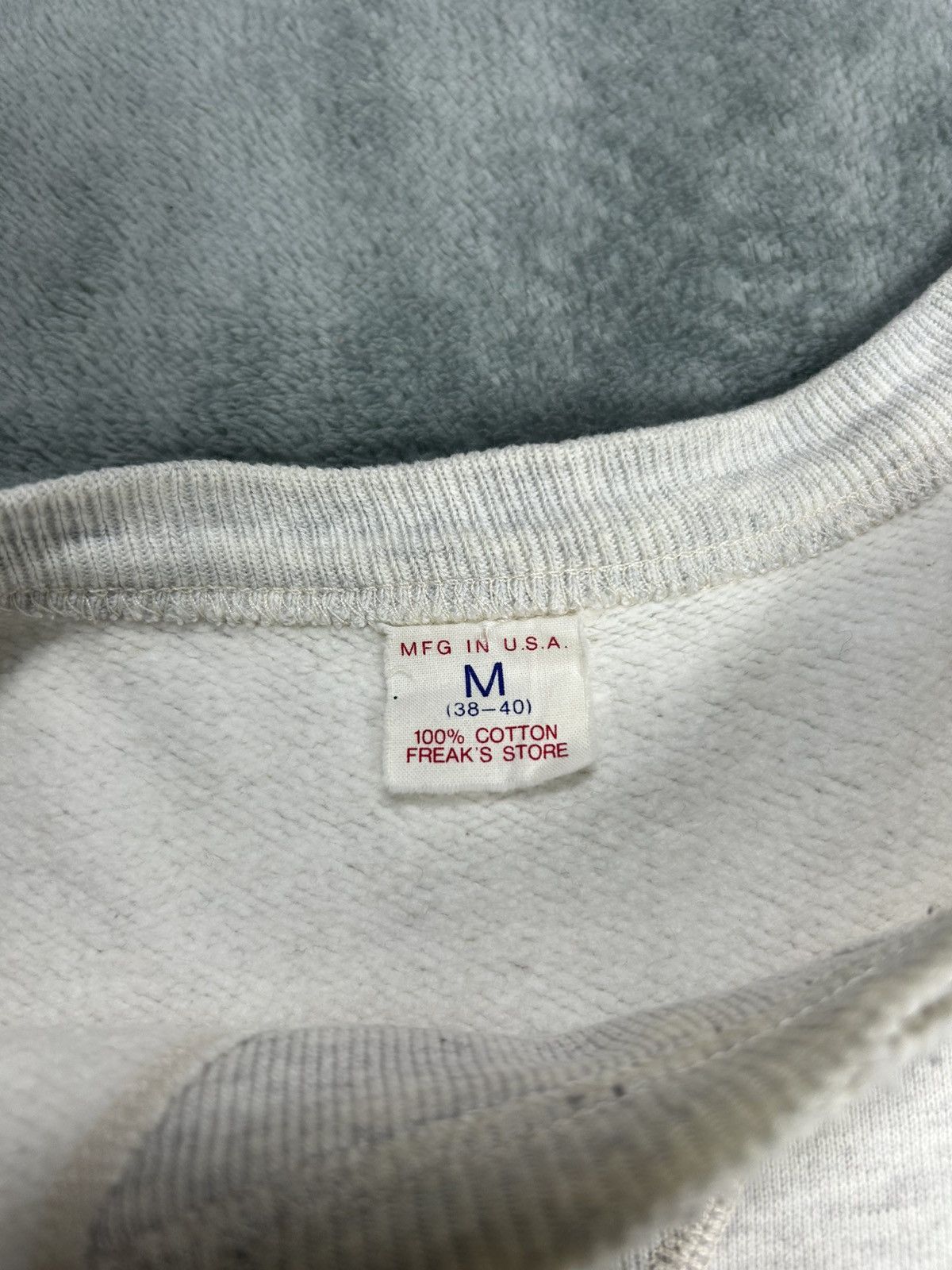 The Real McCoy's Vintage Freak store V Sweathirt Size US M / EU 48-50 / 2 - 5 Thumbnail
