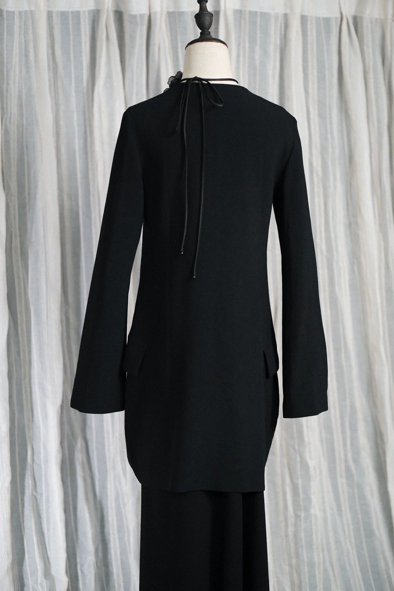 Yohji Yamamoto Yohji Yamamoto 1997 AW Dior Tribute Decon Black Top Size S / US 4 / IT 40 - 8 Thumbnail