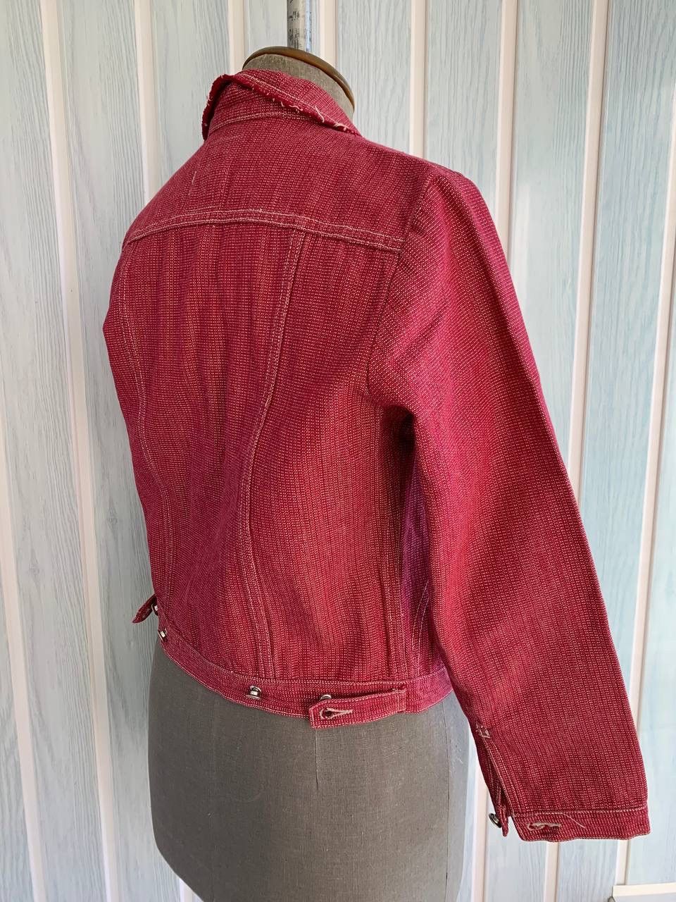Marithe + Francois Girbaud Vintage Marithe Francois Girbaud Unisex Cotton Denim Jacket Size M / US 6-8 / IT 42-44 - 5 Thumbnail