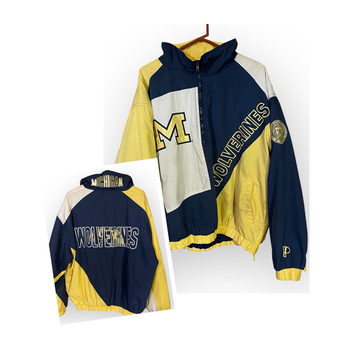 Pro Player By Daniel Young Vintage 90’s Michigan Jacket