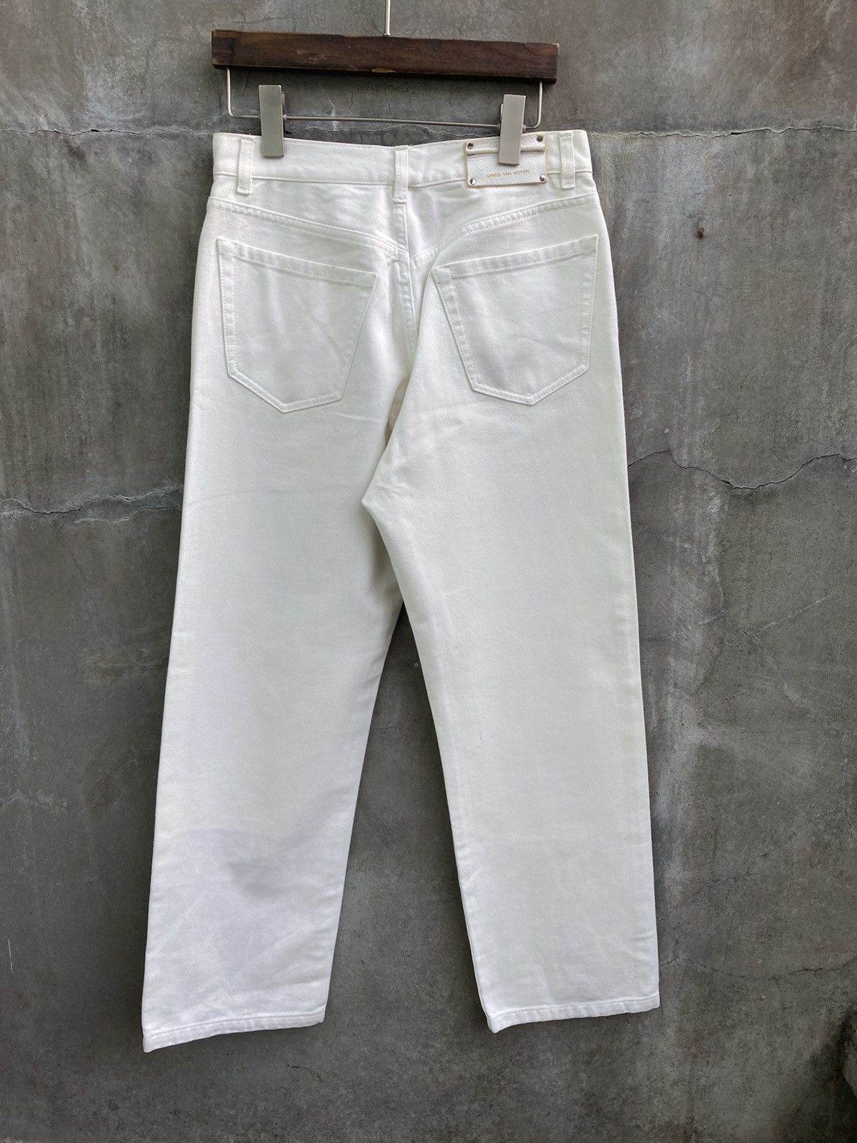Dries Van Noten Piscos Bow Print Jeans Size 27" / US 4 / IT 40 - 6 Thumbnail