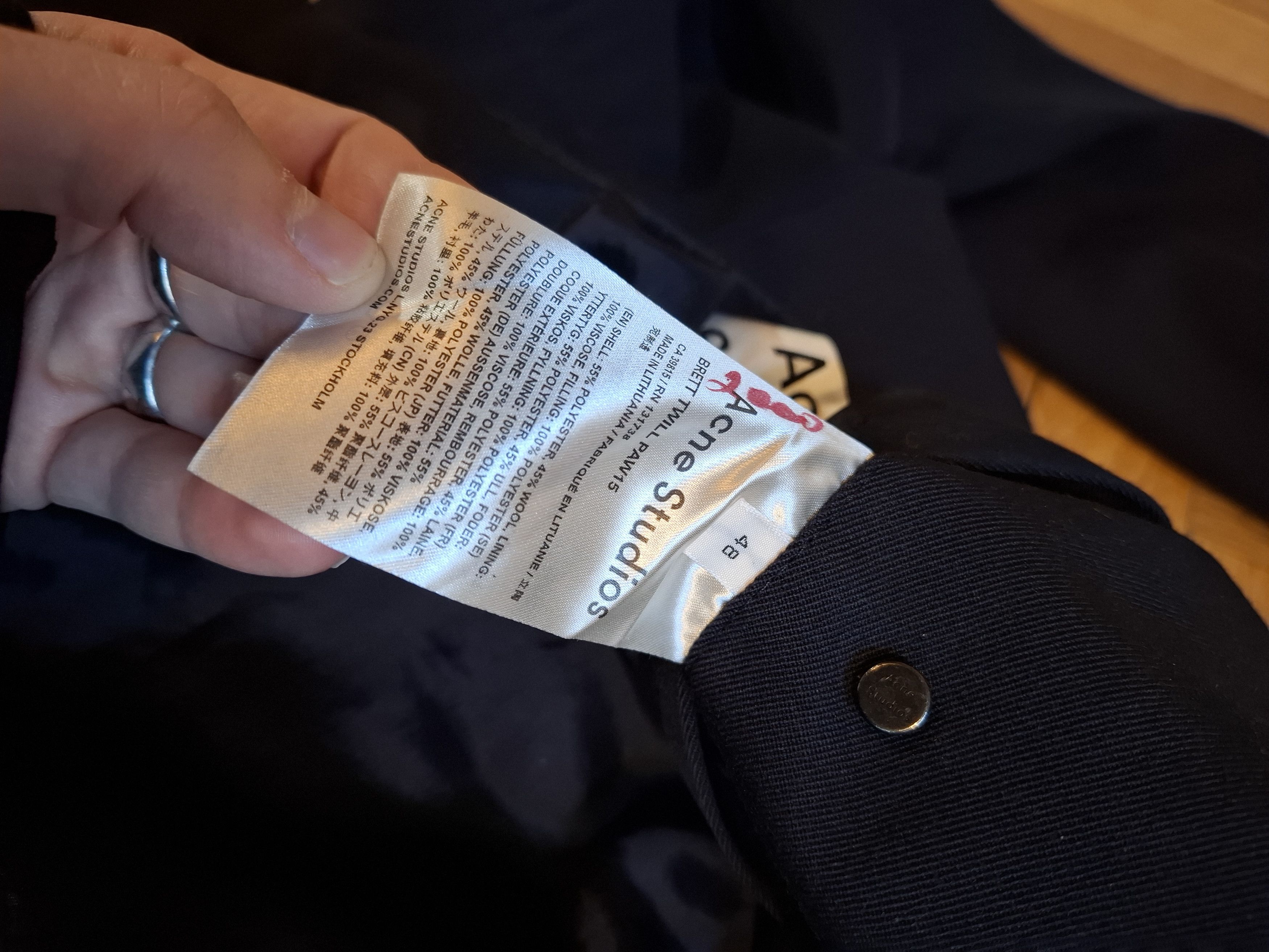 Acne Studios Acne Studios bomber Brett Twill PAW15 Size US M / EU 48-50 / 2 - 7 Thumbnail