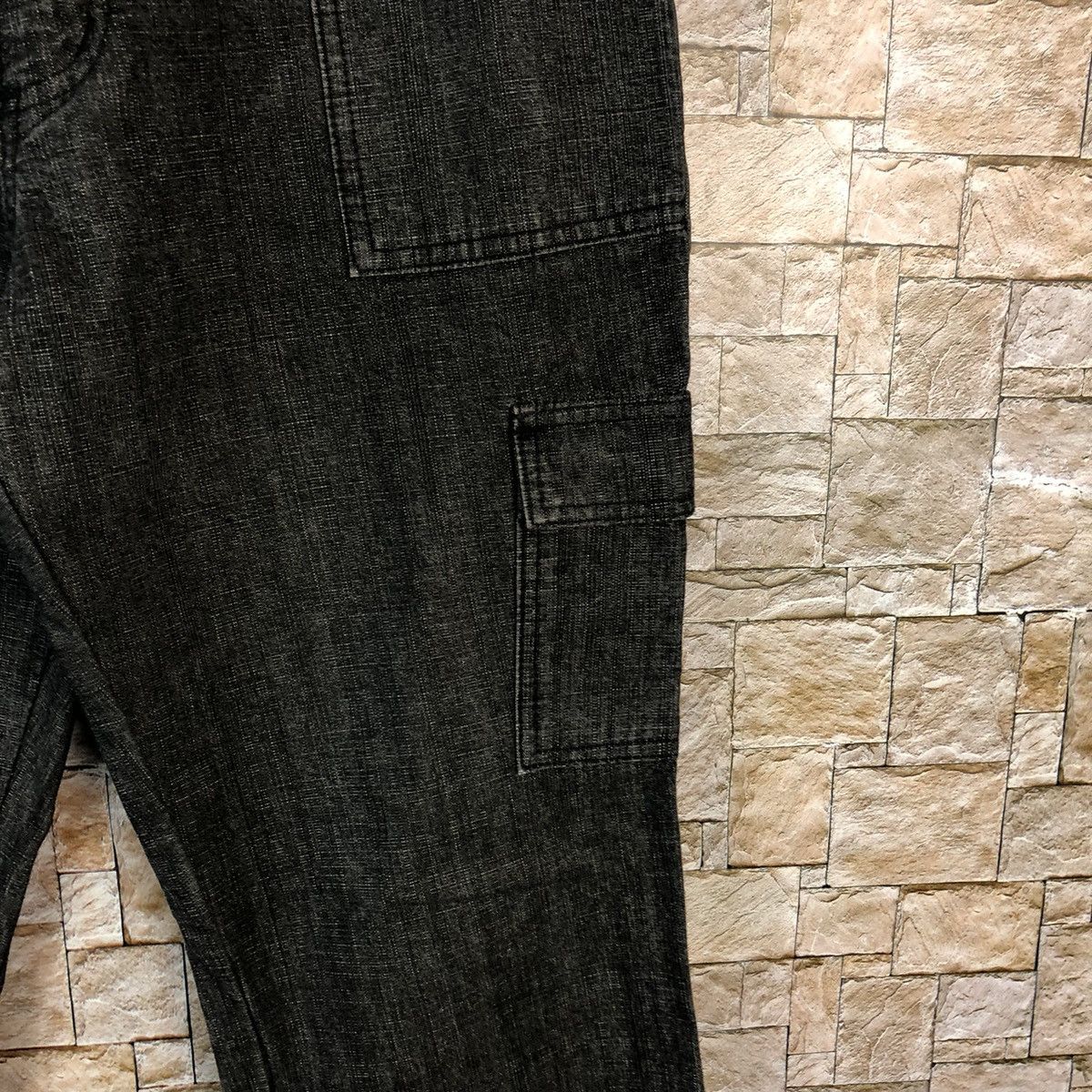 Japanese Brand Style Basic Black vintage Cargo casual Pants #A1141 Size 26" / US 2 / IT 38 - 10 Thumbnail