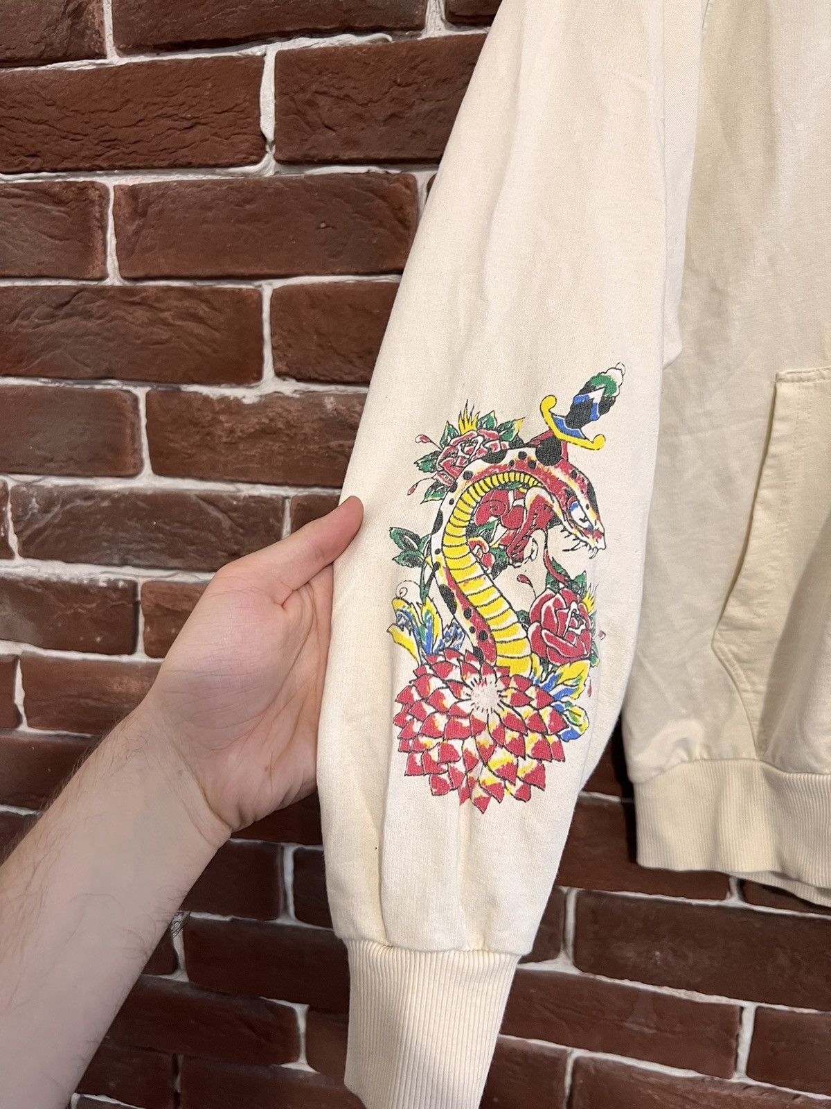 Ed Hardy Rare Ed Hardy Christian Audigier Devil Drip Hype Y2K Hoodie Size US S / EU 44-46 / 1 - 3 Thumbnail
