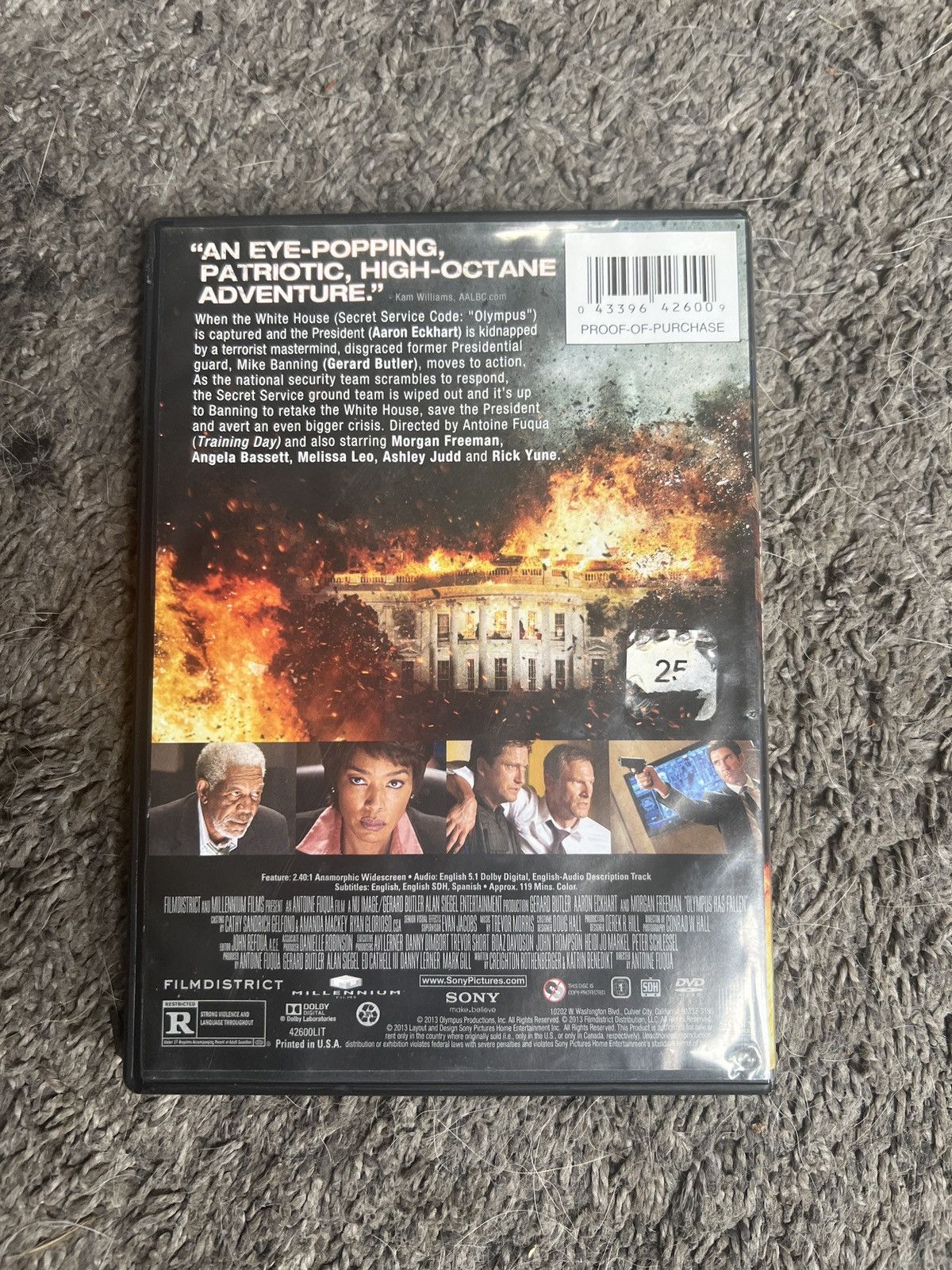 Sony Olympus Has Fallen (DVD) Size ONE SIZE - 2 Thumbnail