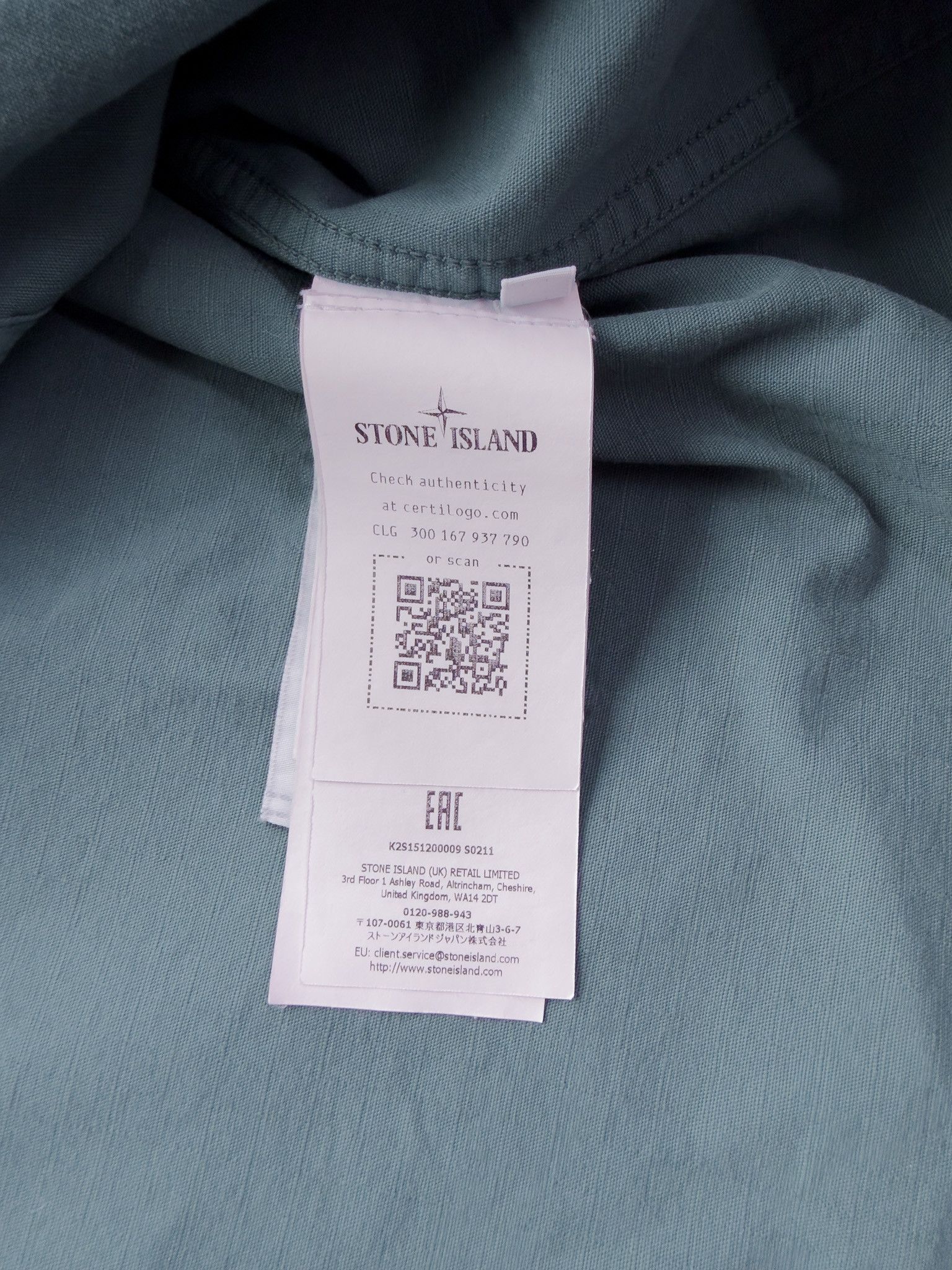 Stone Island Stone Island Organic Cotton Ripstop Size US M / EU 48-50 / 2 - 6 Thumbnail