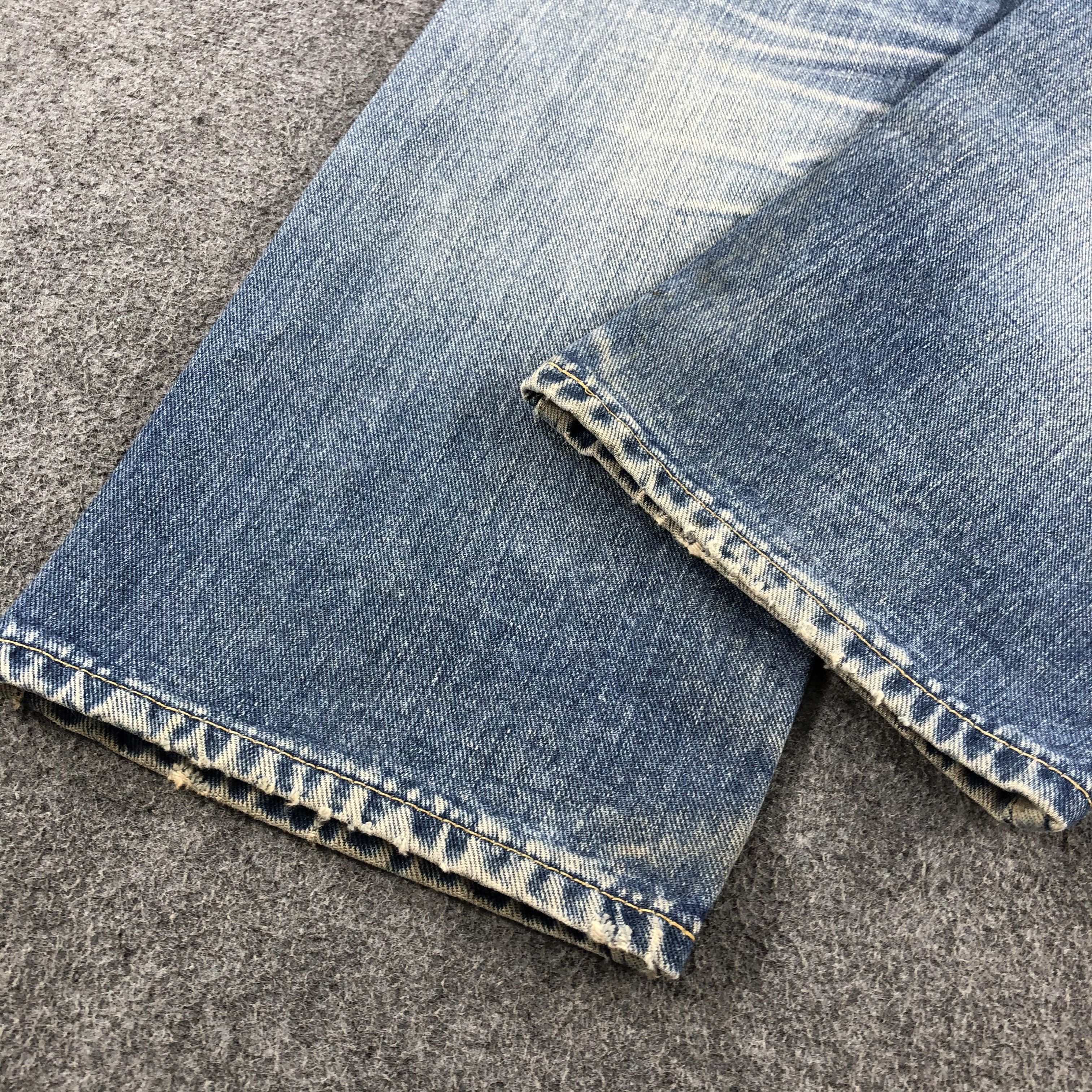 Lee Vintage Blue Wash Lee Jeans-J1897 Size US 31 - 6 Thumbnail