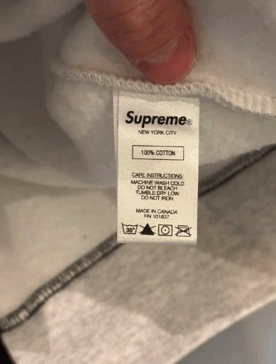 Supreme Sweat col rond Supreme coupé en deux neuf avec étiquette Size US L / EU 52-54 / 3 - 11 Thumbnail