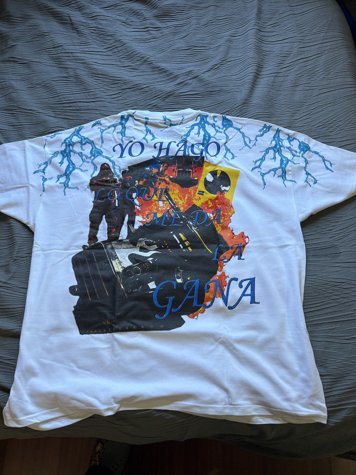 Sergio Calabasas Bad Bunny el ultimo Tour t shirt XL by sergio calabasas Size US XL / EU 56 / 4 - 1 Thumbnail