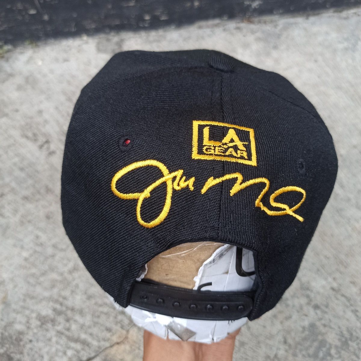 Vintage Vintage 90's LA Gear Joe Montana Snapback Hat Size ONE SIZE - 5 Thumbnail