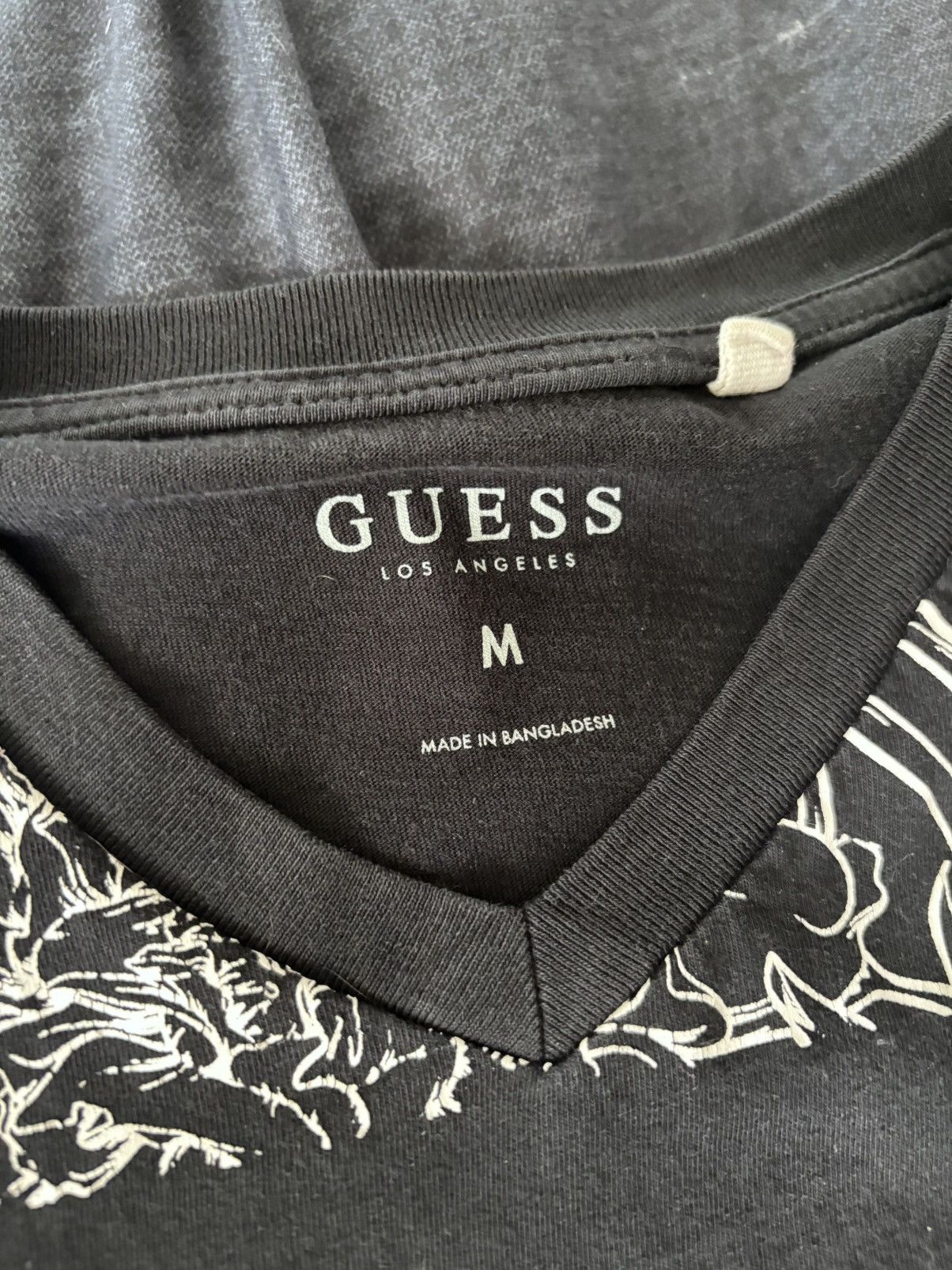 Guess Black and white Guess cotton t-shirt Size US M / EU 48-50 / 2 - 3 Thumbnail