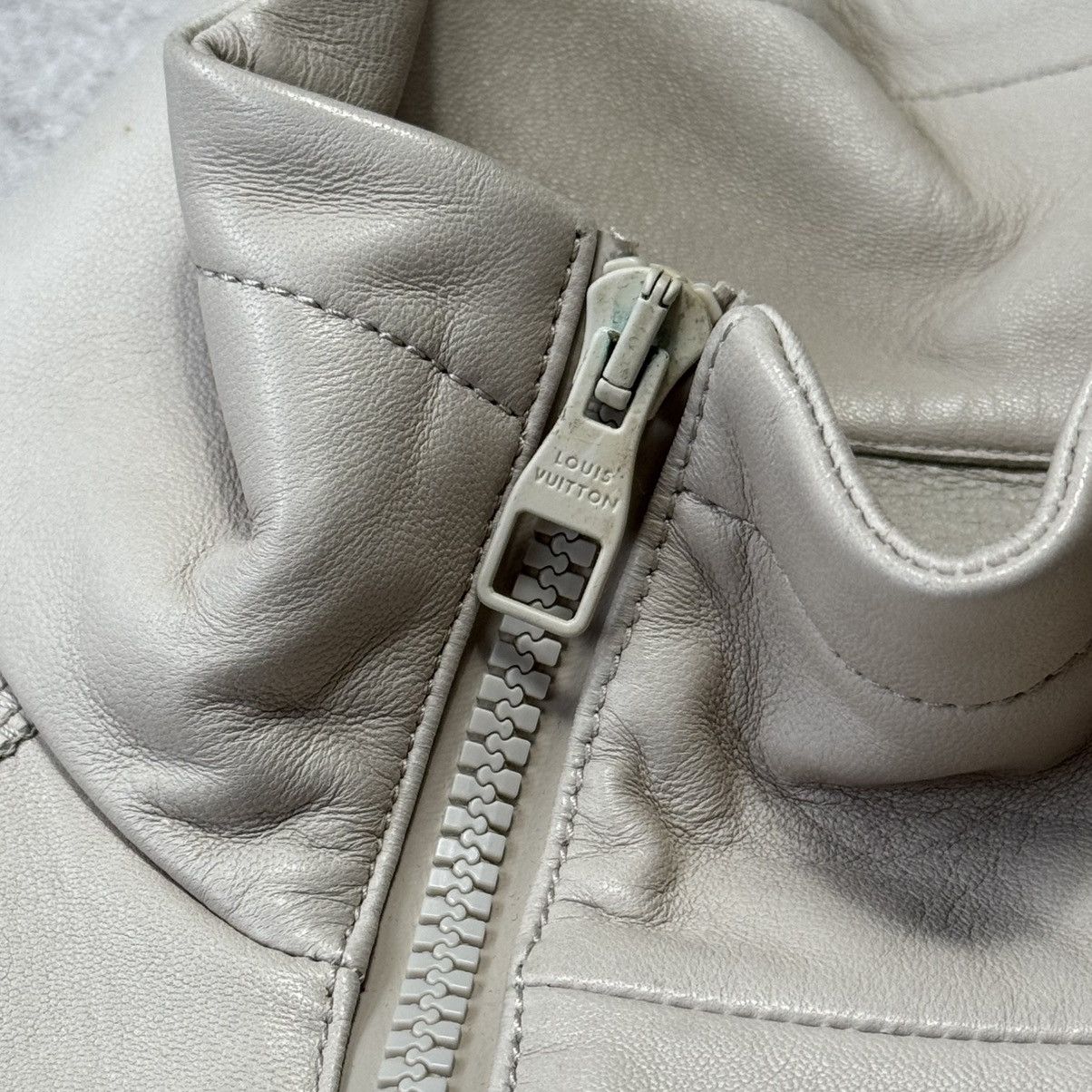 Louis Vuitton Louis Vuitton perforated zip leather jacket Size US M / EU 48-50 / 2 - 5 Thumbnail