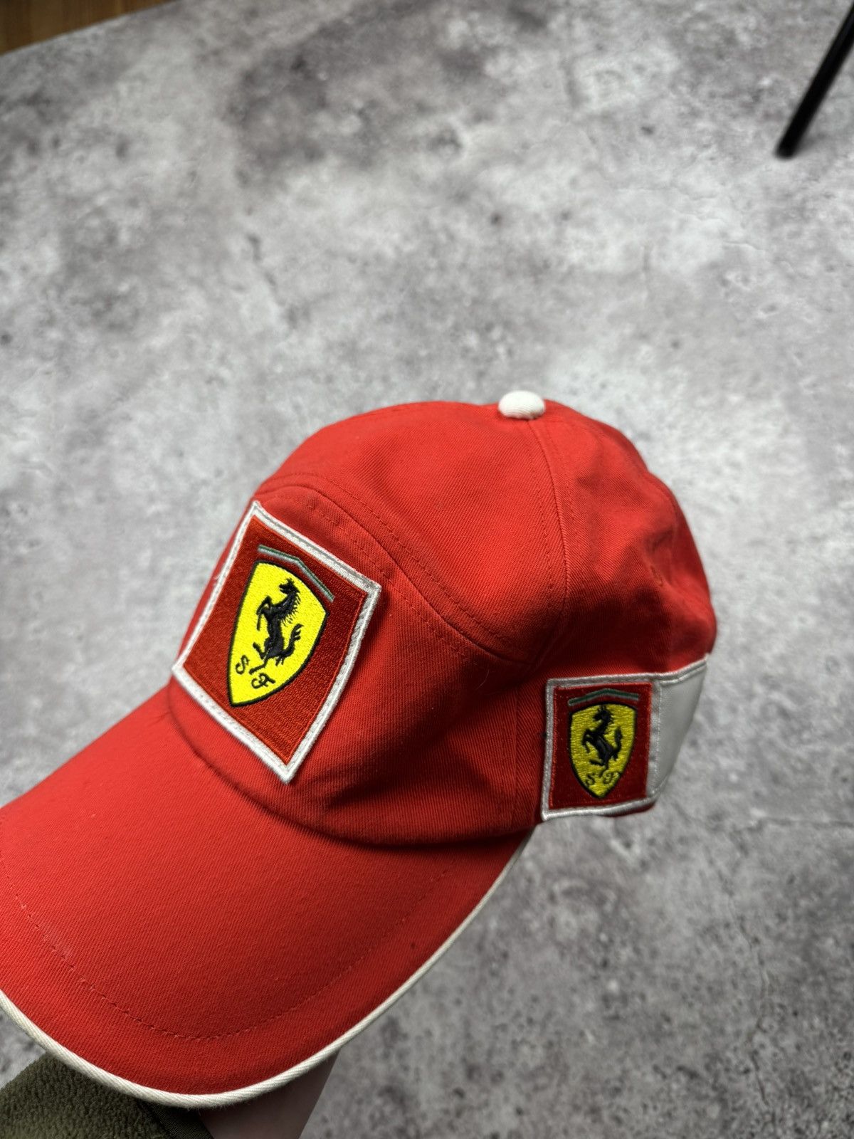 Ferrari Vintage F-1 Ferarri Y2K Schumacher Racing Cap Os Japanesse Size ONE SIZE - 2 Thumbnail