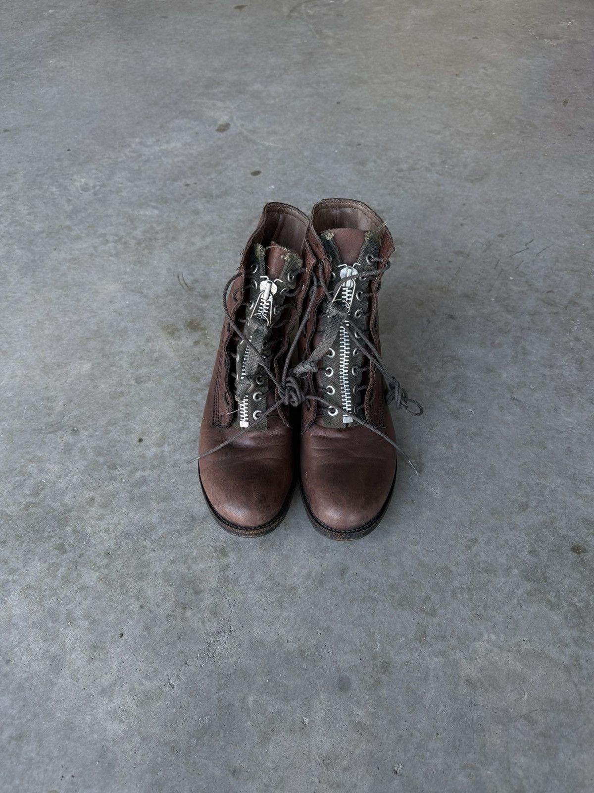 Undercover Undercover SS11 Studded Zipper Combat Boots / SS06 “T” Size US 7 / EU 40 - 4 Thumbnail