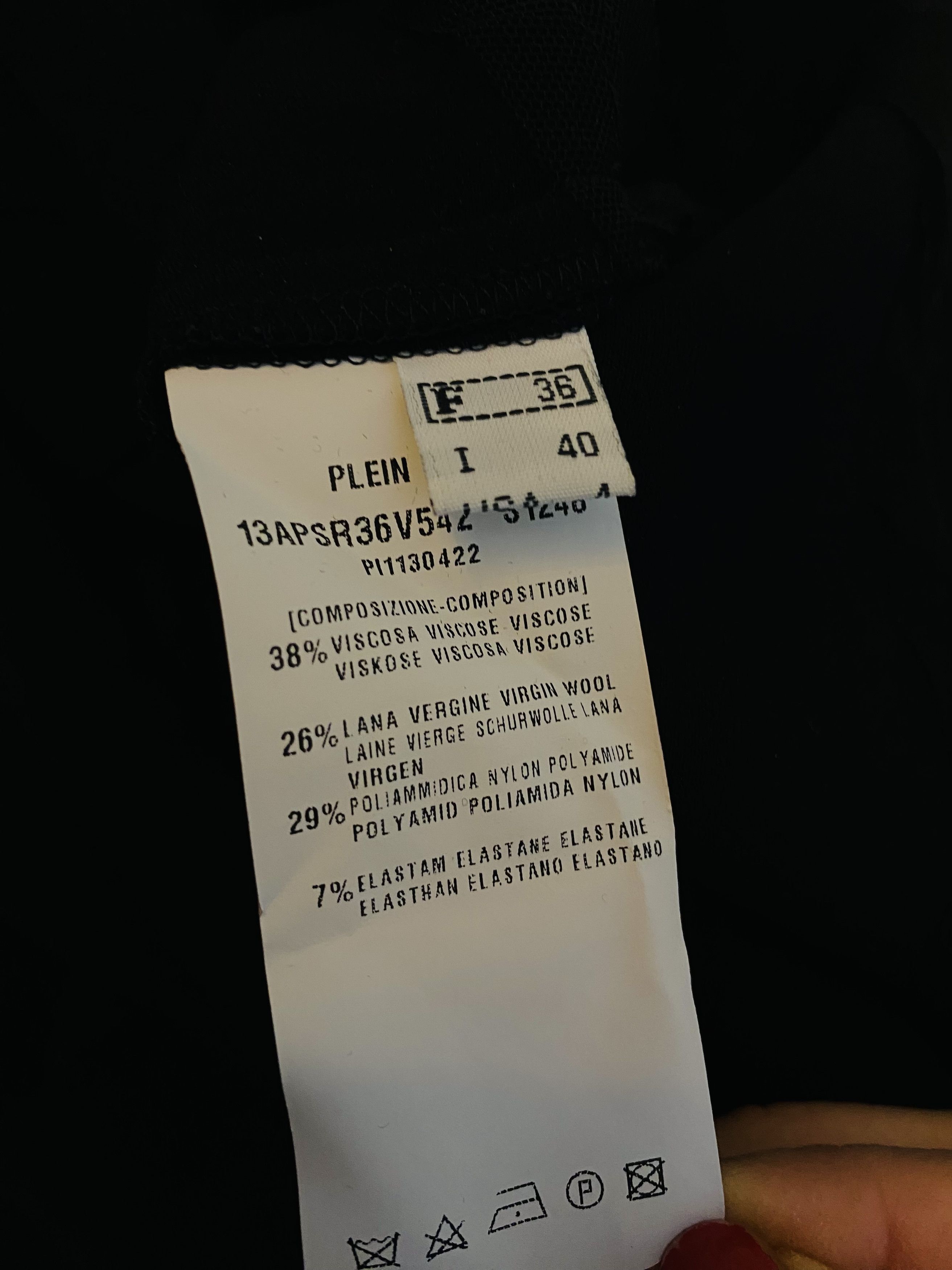 plein sud Plein Sud Bodycon Padded Semi-Transparent Midi Dress Size S / US 4 / IT 40 - 11 Thumbnail
