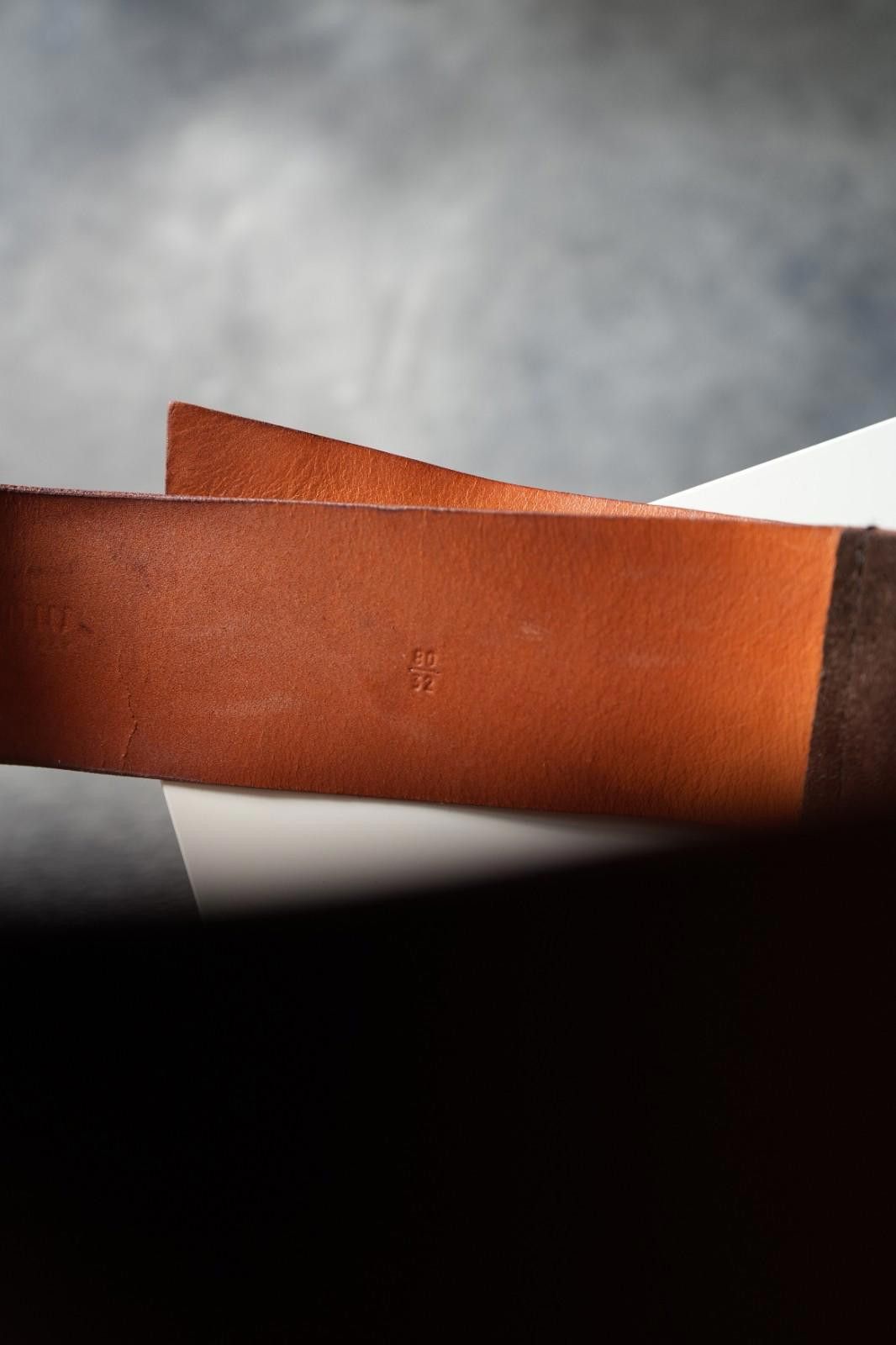 Miu Miu S/S 2002 Miu Miu Runway Broad Leather Belt Vintage Unisex Size ONE SIZE - 12 Thumbnail