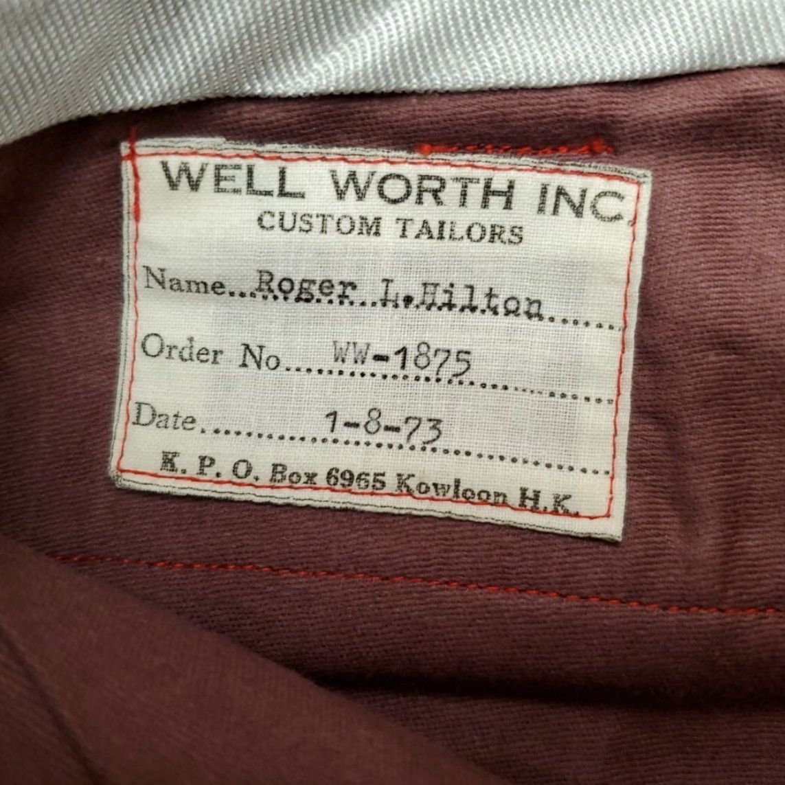Vintage VINTAGE Well Worth Pants Mens 34x30 Red Western Sport Suit Slacks 70s Mod Trousers Size 34R - 6 Thumbnail