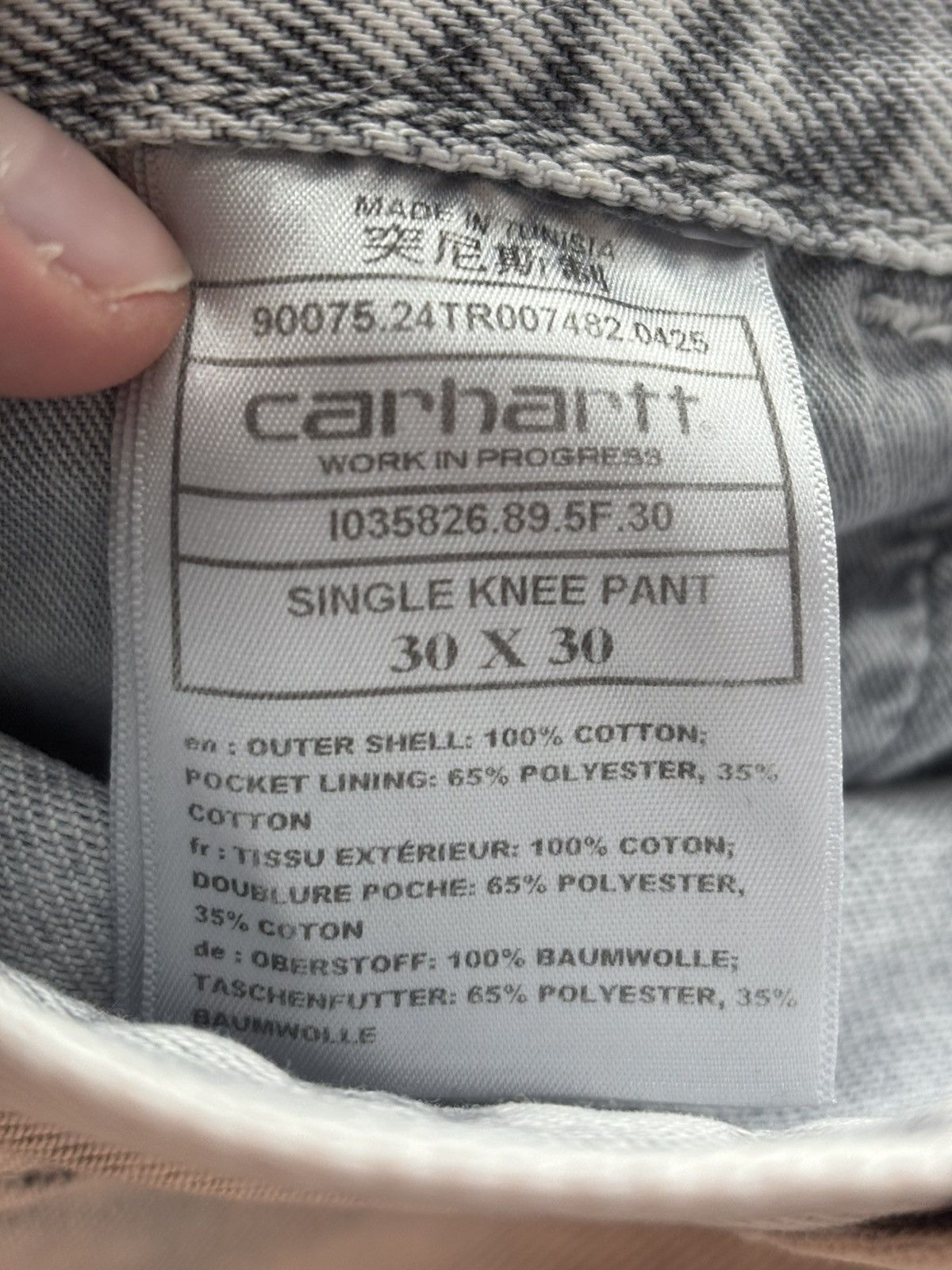 Carhartt Wip Carhartt WIP Single Knee Pants Size US 30 / EU 46 - 5 Thumbnail