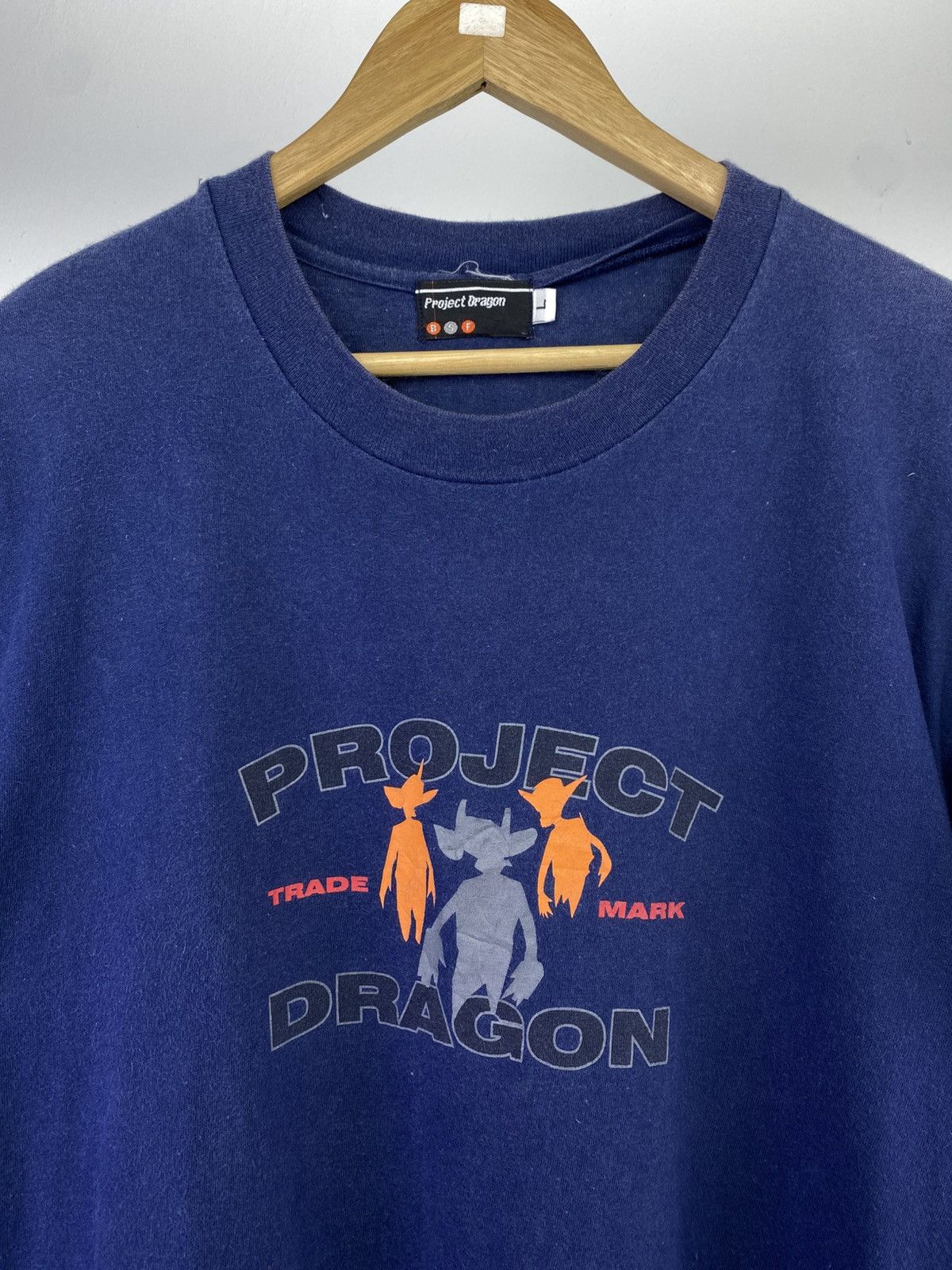 Japanese Brand 1999 Project Dragon by Futura Faded Shirt Size US L / EU 52-54 / 3 - 3 Thumbnail