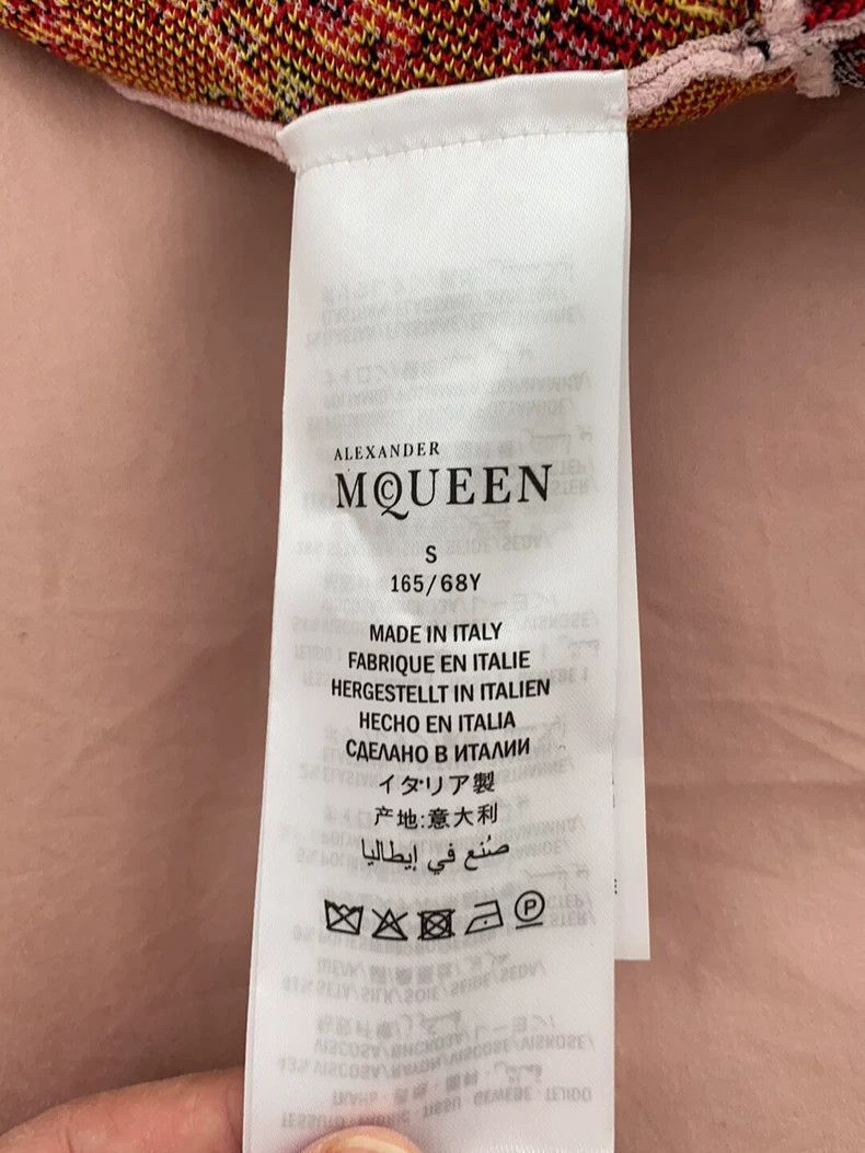 Alexander McQueen Alexander McQUEEN size S Patchwork skirt 2505-Nextarrow Size 23" - 3 Thumbnail