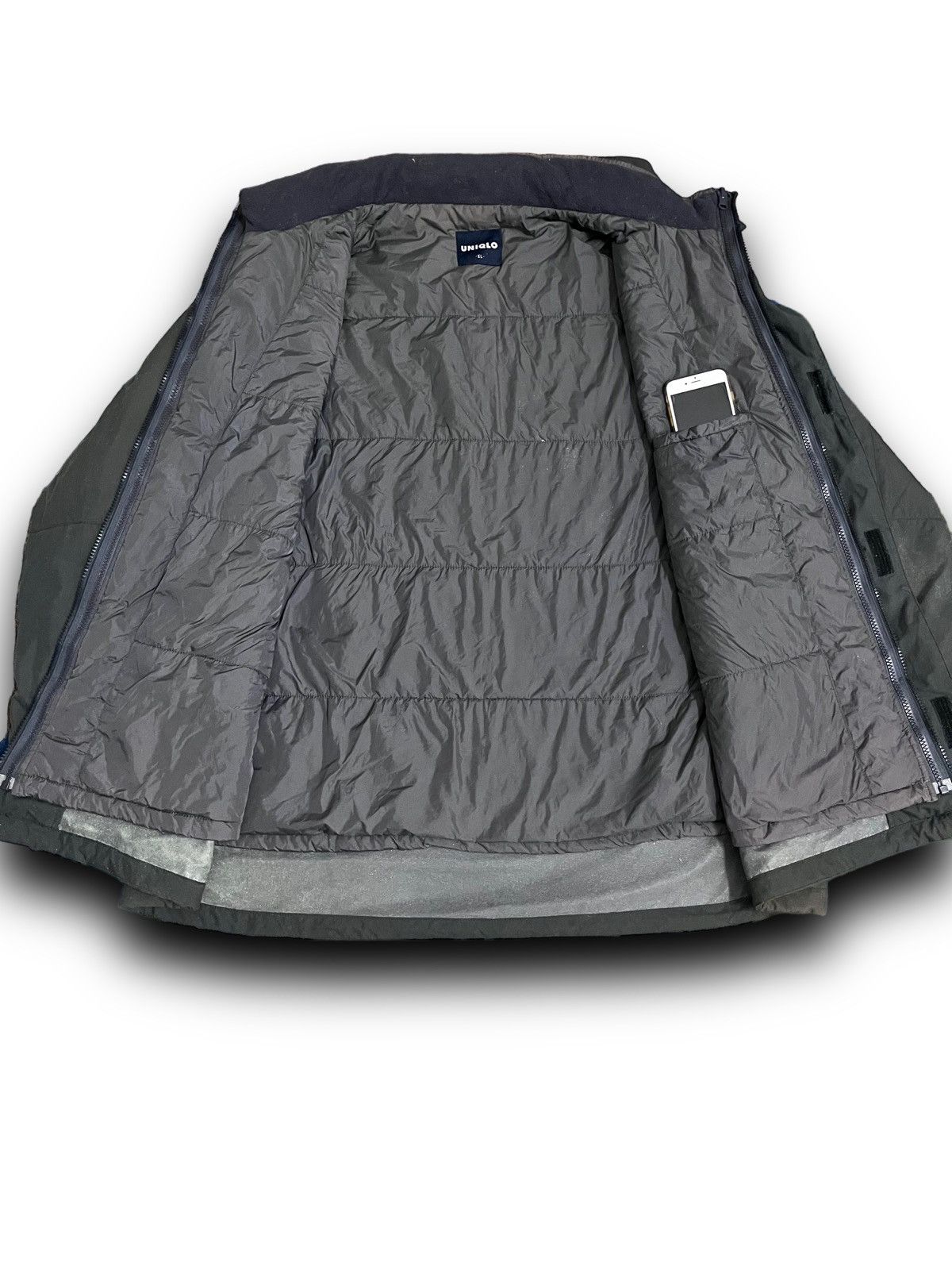 Jun Takahashi × Uniqlo × Vintage Vintage Uniqlo Double Insulated Windbreaker Style Jackrt Size US XL / EU 56 / 4 - 4 Thumbnail