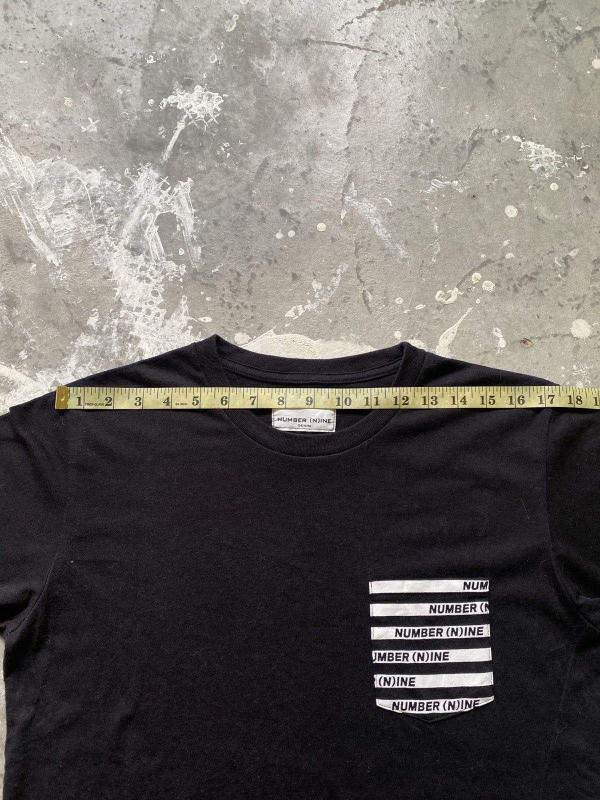 Number (N)ine Number Nine Denim Pocket Tee Shirt Size US M / EU 48-50 / 2 - 13 Thumbnail